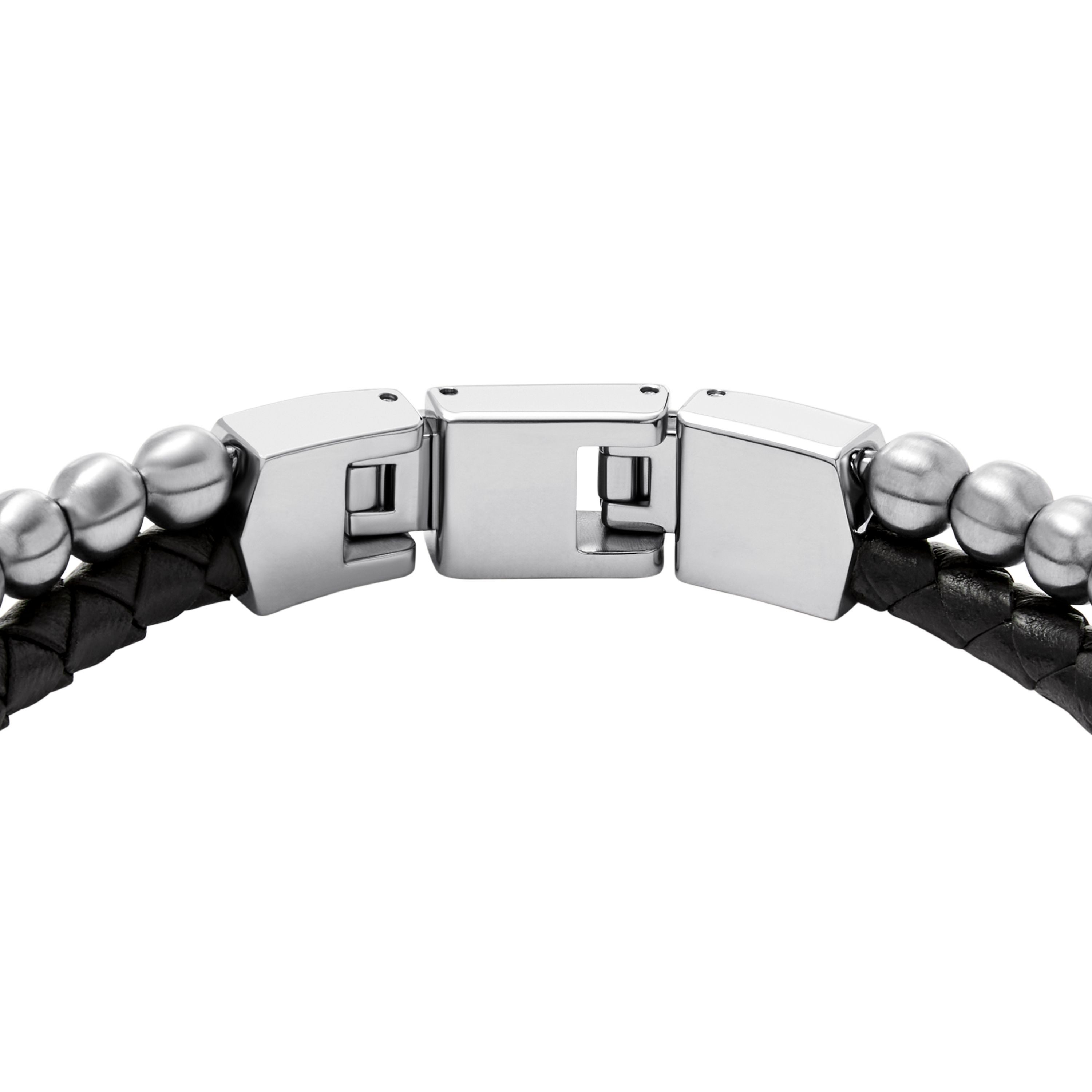Fossil Armband Schmuck Geschenk Edelstahl Leder Armschmuck JEWELRY