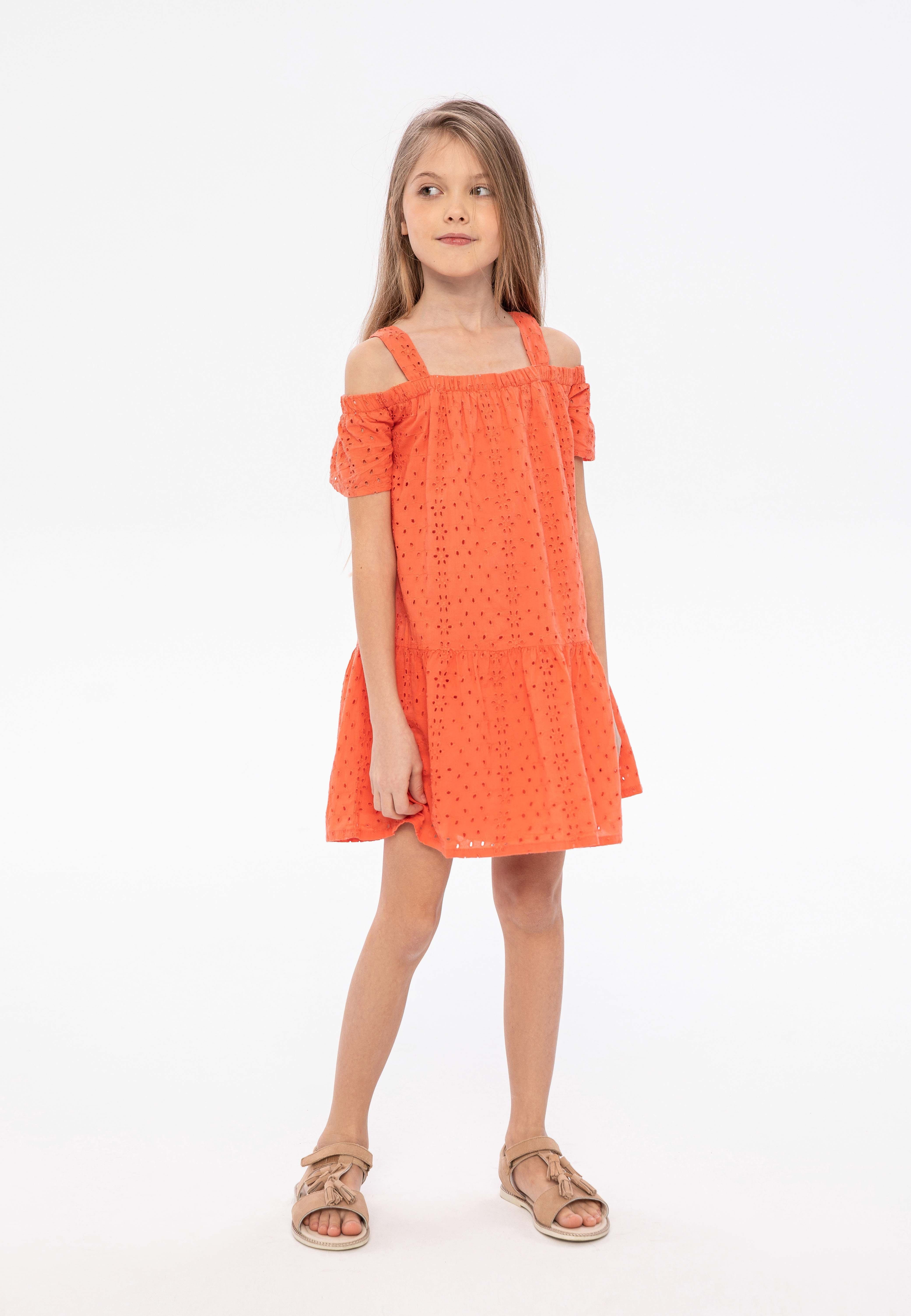 MINOTI Sommerkleid Kleid mit Stickerei (12m-8y)