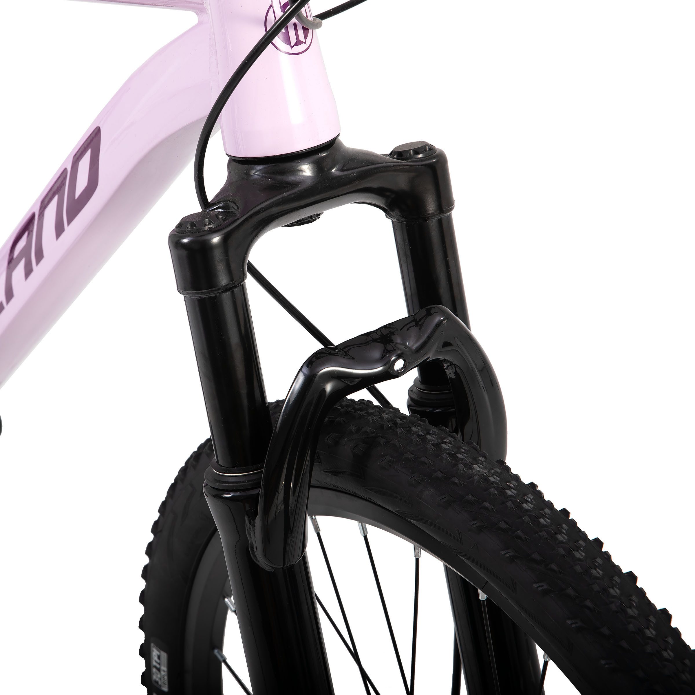 HILAND Mountainbike 27,5 Zoll Herren und Damen MTB mit Aluminiumrahmen, 21 Gang,Aluminiumrahmen, Doppelscheibenbremsen, Gefederter Vordergabel