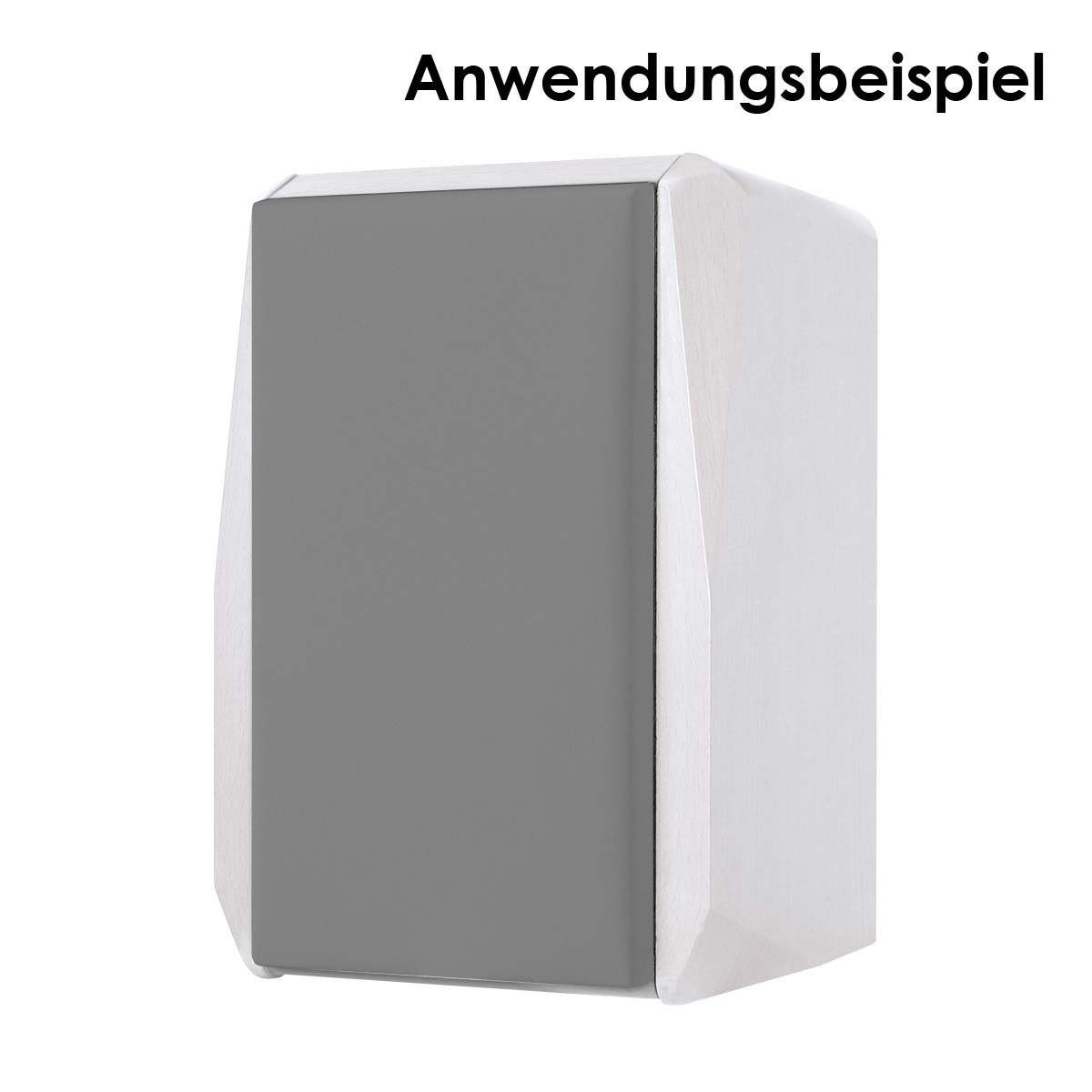 Dynavox Hi-Fi Bespannstoff, 150x75cm, flanellgrau Lautsprecher