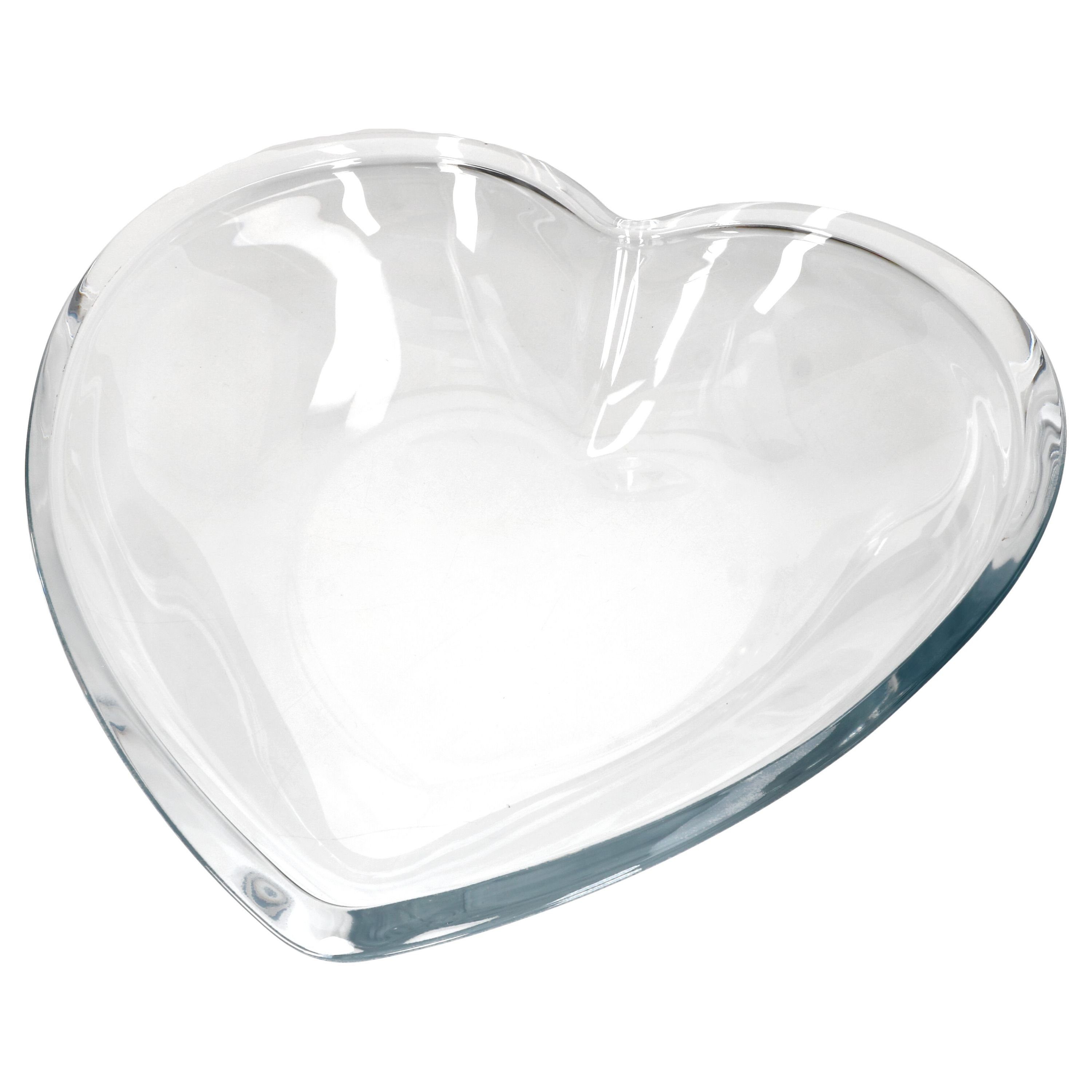 Ritzenhoff & Breker Servierschale Cuore Herzschale aus Glas 30x30,5 cm - Ritzenhoff - 812602, Glas