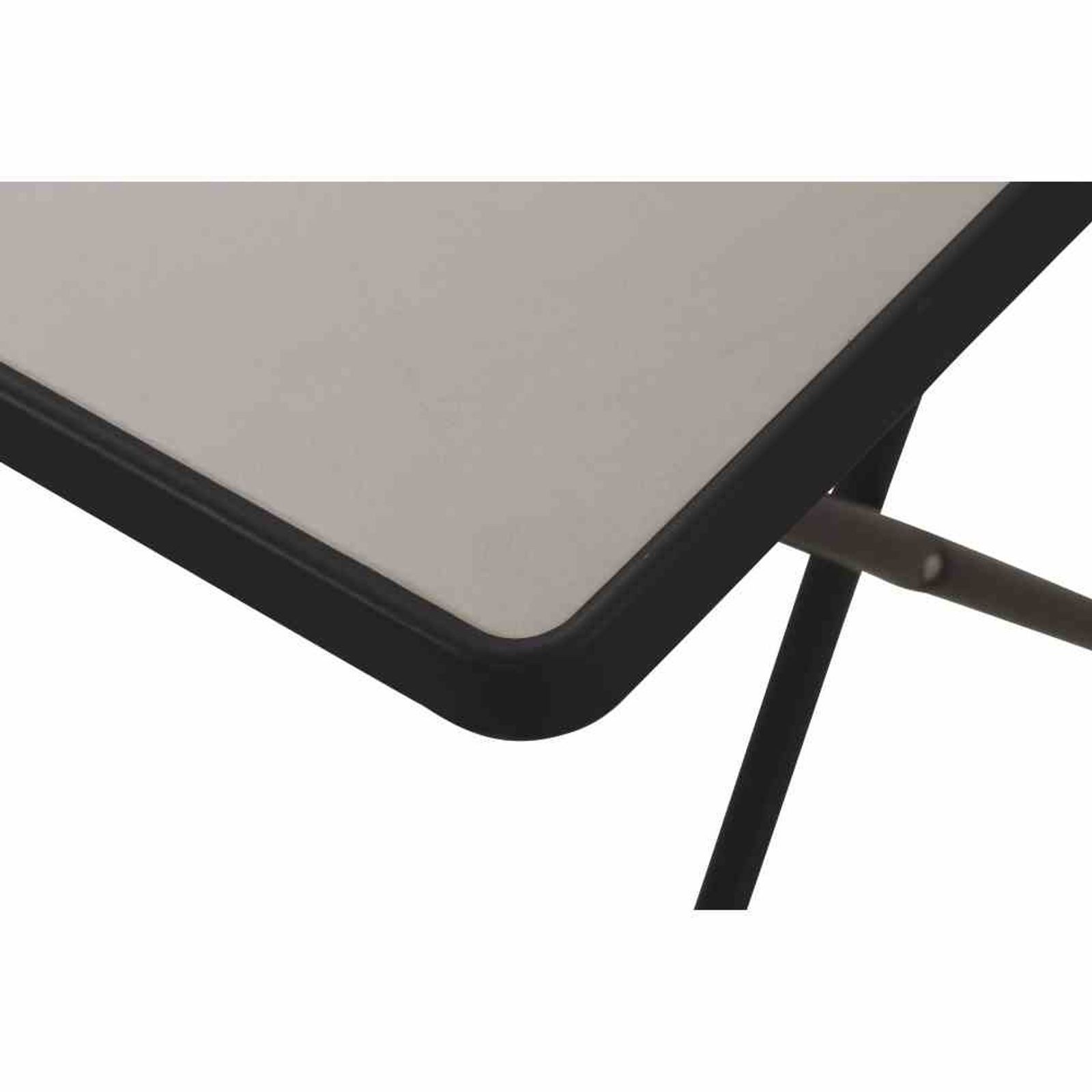 MFG Freizeitmöbel Gartentisch Scherentisch 60x80 cm, blau mit Scherengestell