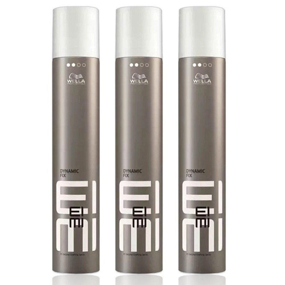 Wella Professionals Haarpflege-Spray EIMI Dynamic Fix 45sec. 3 X 500 ml