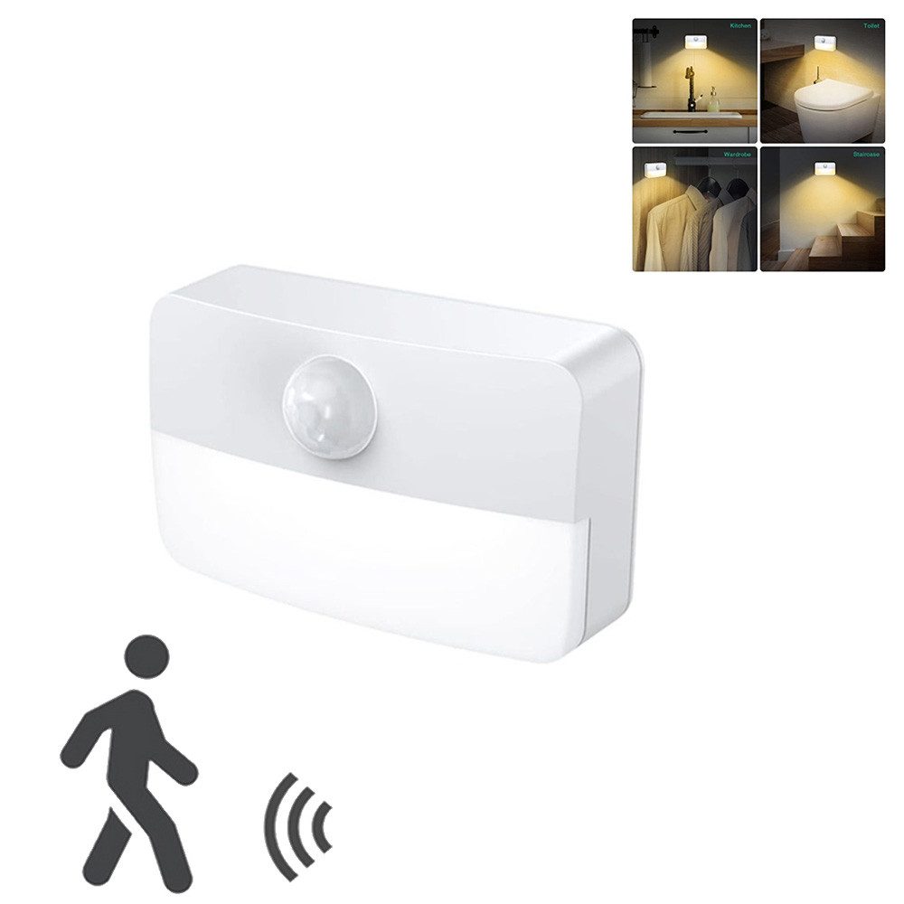QUBEBU Nachtlicht LED Nachtlicht Wandlampe Bewegungsmelder günstig online kaufen