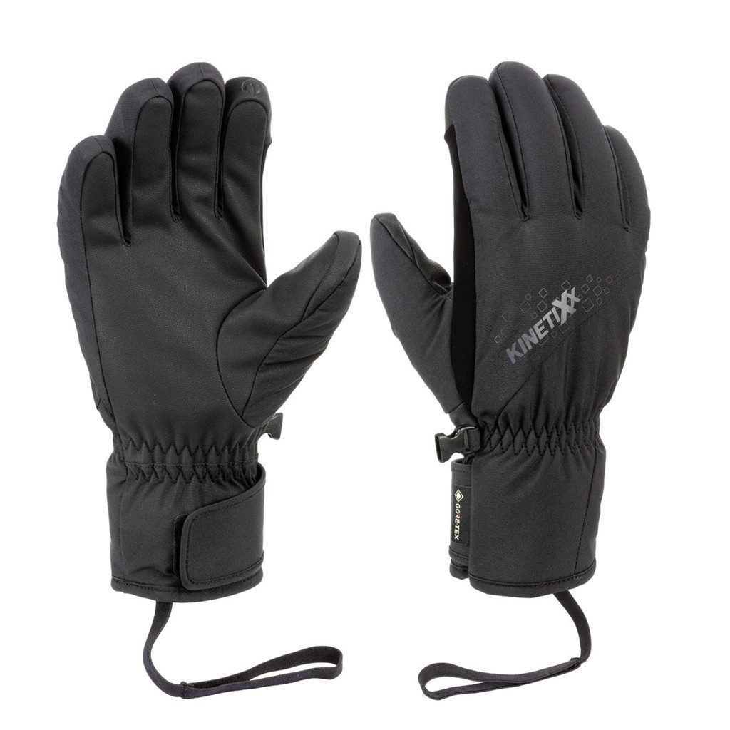 Kinetixx Skihandschuhe KinetiXx Asmin GTX®, Wasserdichter GORE-TEX® Skihandschuh (Im Schwarz, Rose und Cream) Atmungsaktiv, Winddicht, Wasserdicht, Nachhaltig, Warm