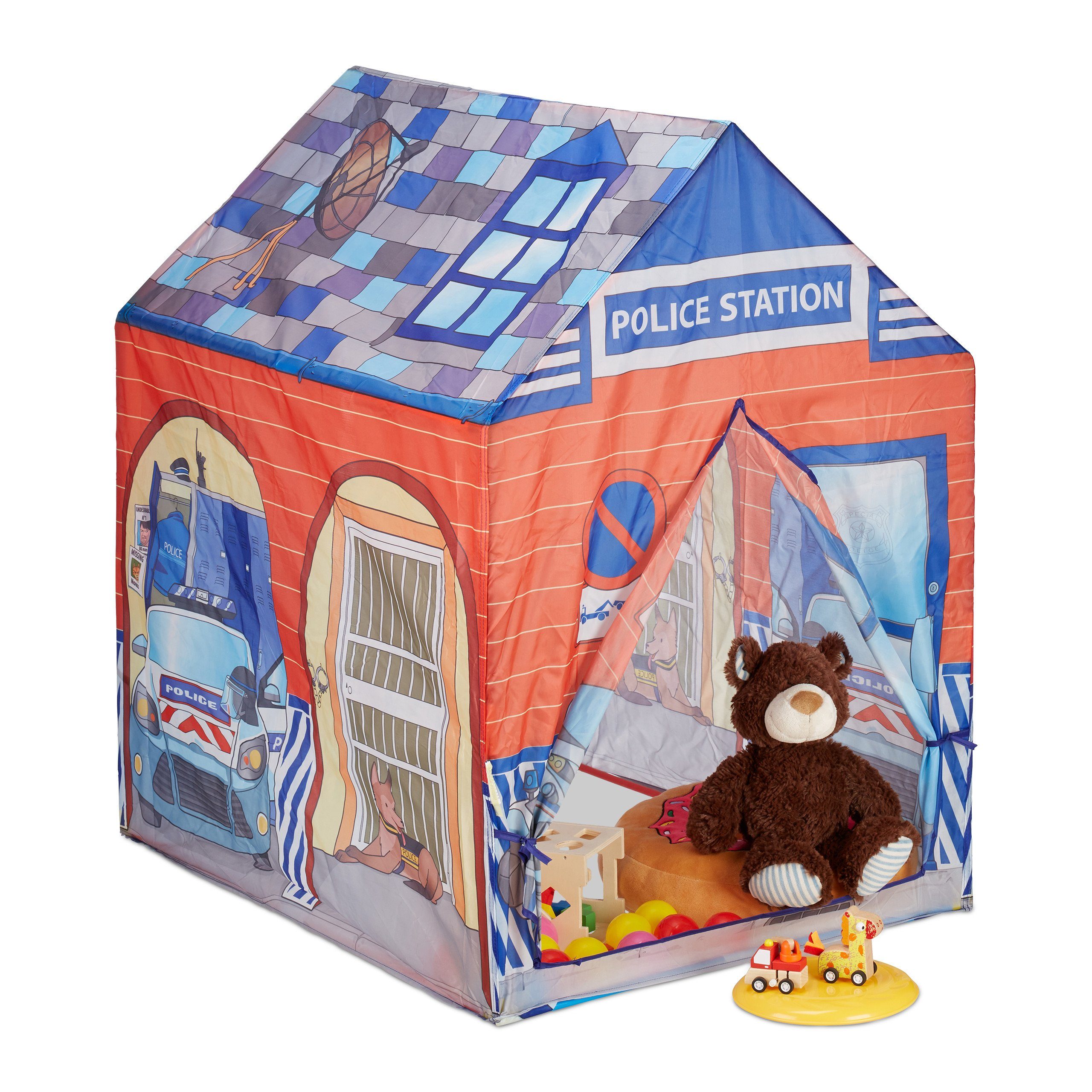 relaxdays Spielzelt Polizei günstig online kaufen