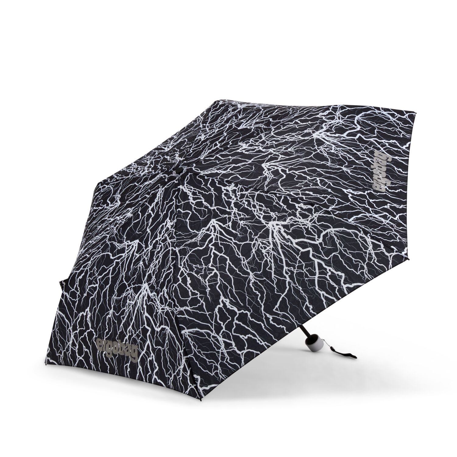 ergobag Schulranzen Regenschirm Super ReflektBär (1 Stück), reflektierend, kindgerechte Griff, Ø 90 cm
