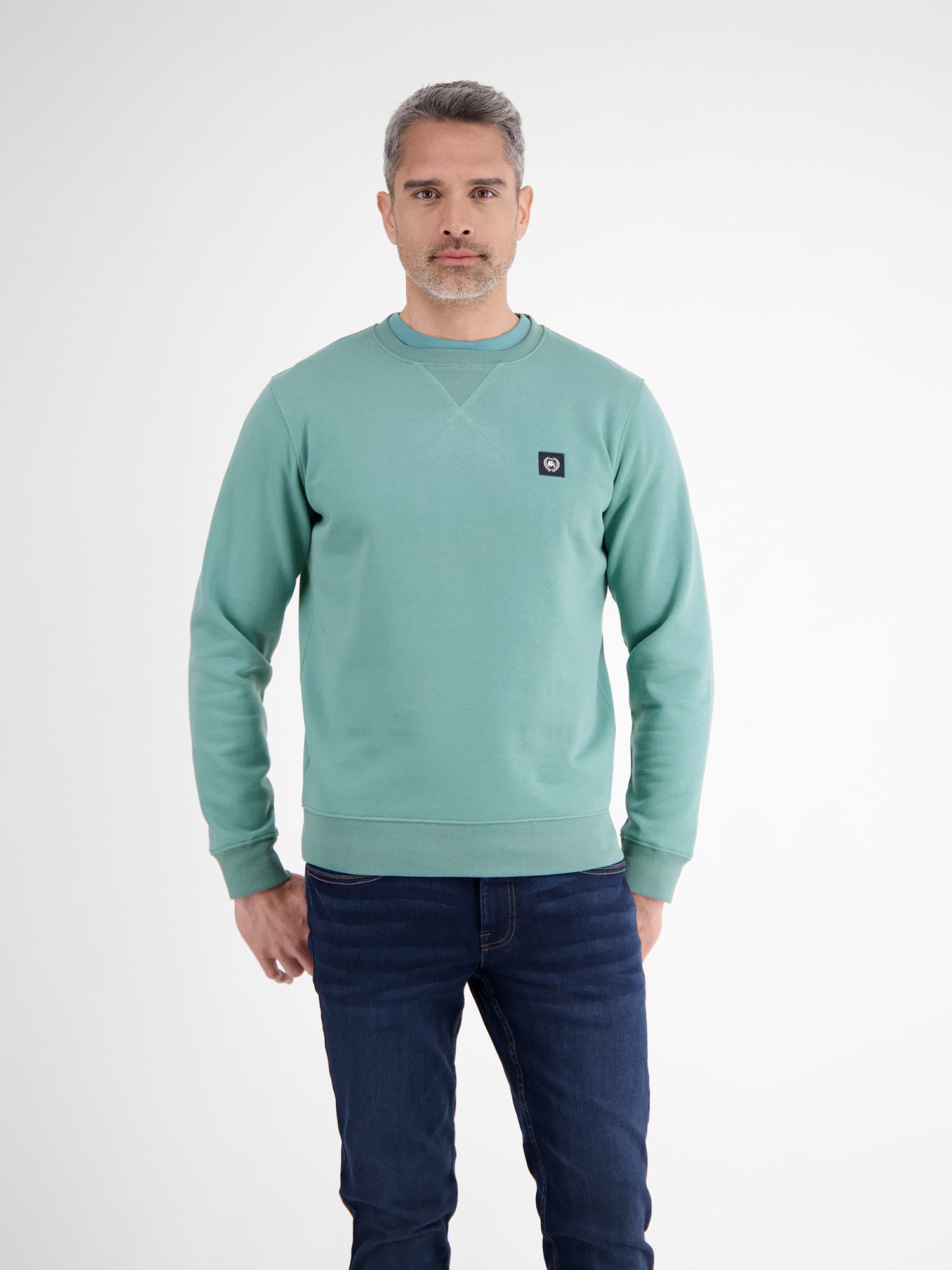 LERROS Sweatshirt LERROS Urbaner Sweatshirtstyle für Herren