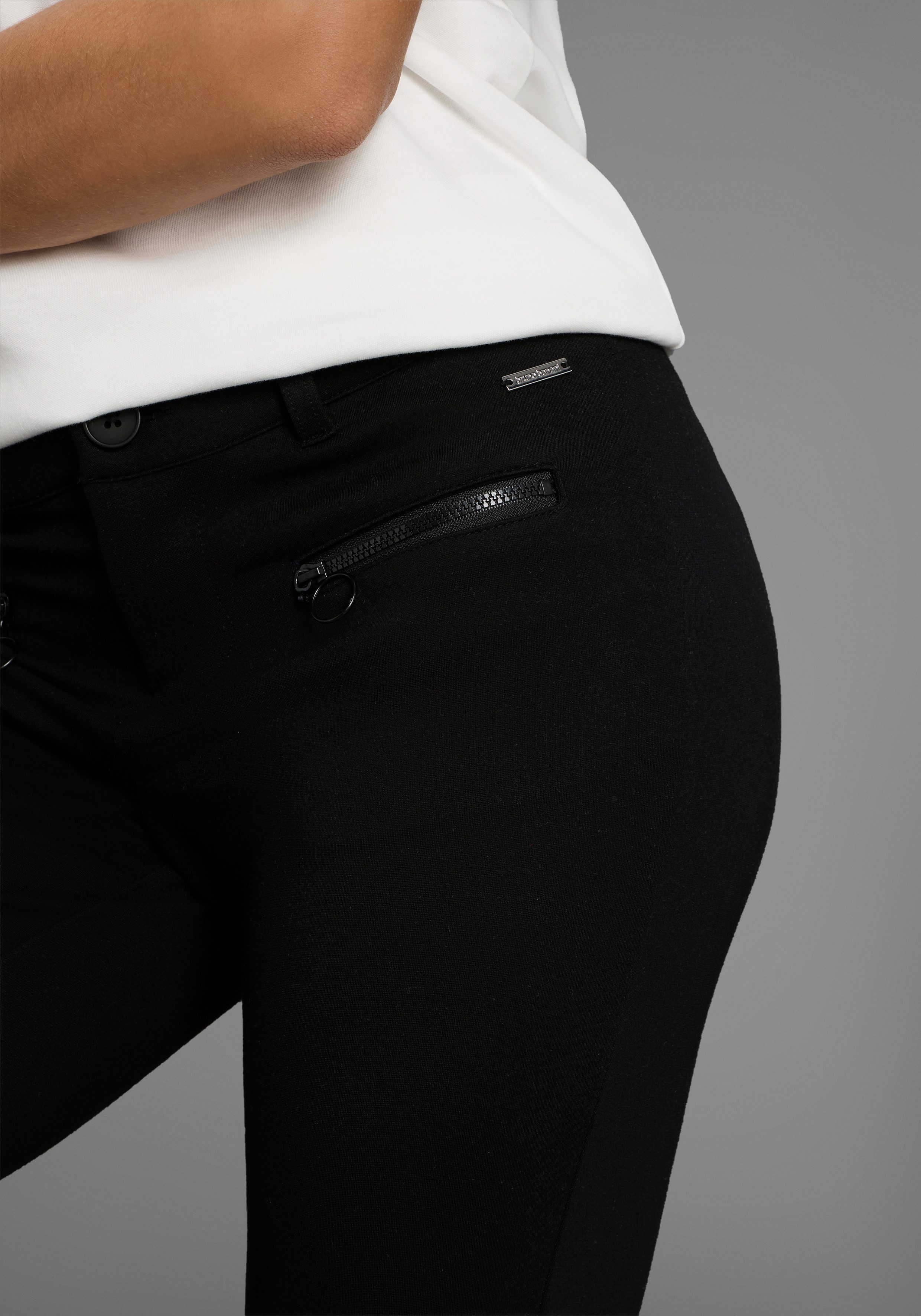 Bruno Banani Bootcuthose mit Reißverschluss-Detail - NEUE KOLLEKTION