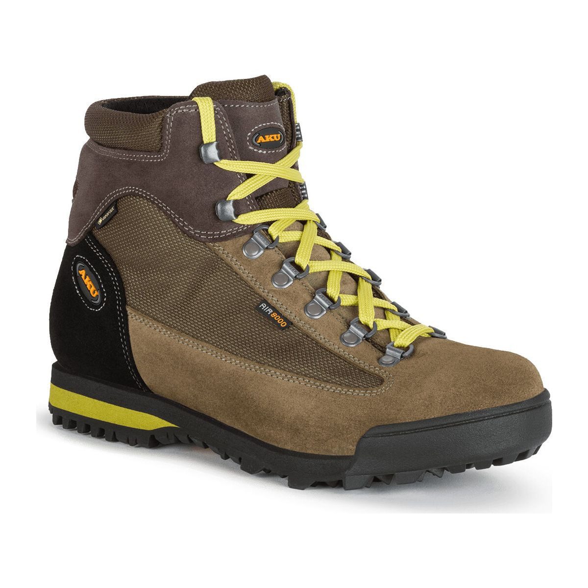 AKU Slope Original GTX Hikingschuh Wasserdichter Herren-Wanderschuh aus italienischem Wildleder mit