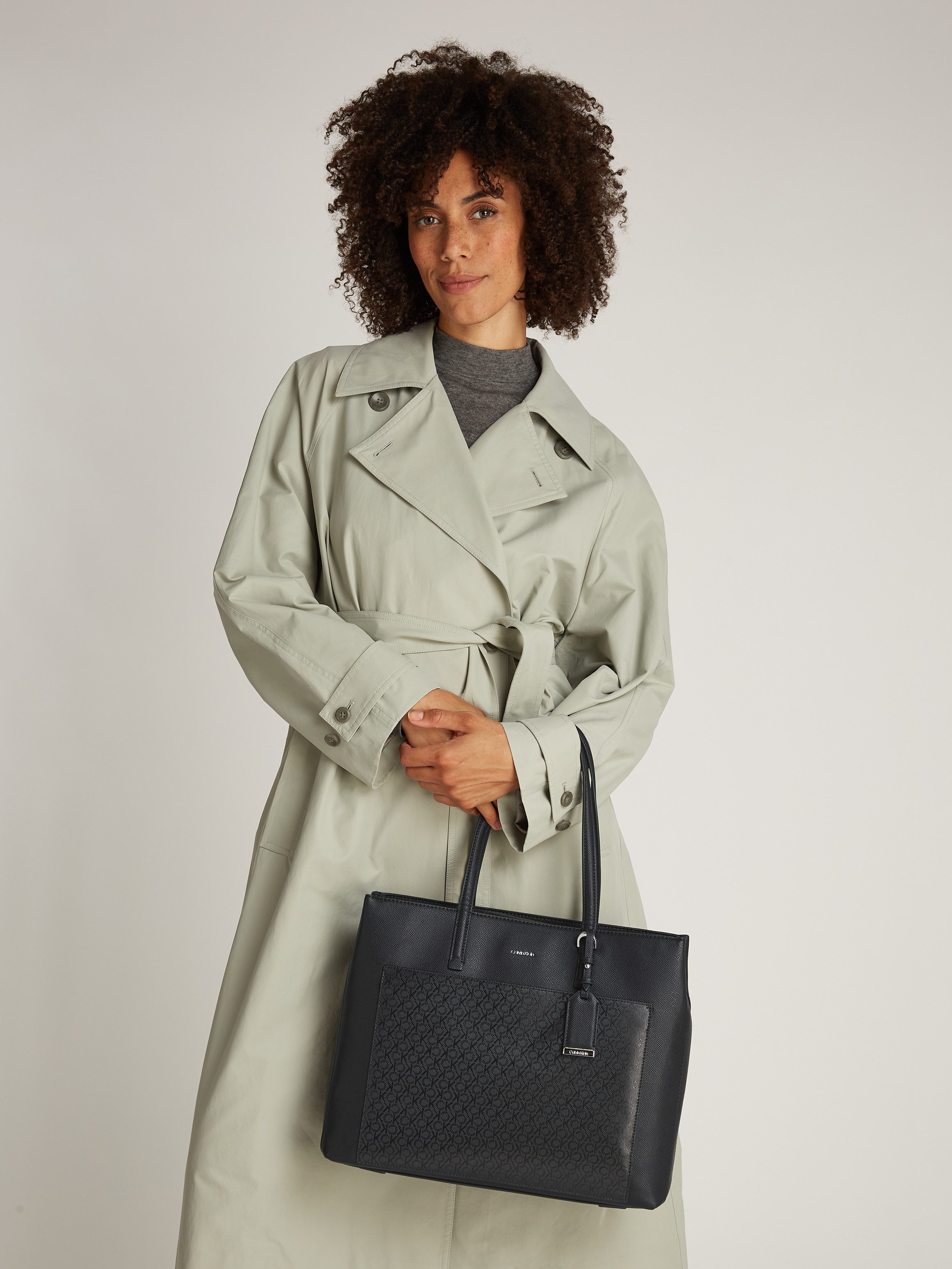 Calvin Klein Shopper CK MUST MEDIUM SHOPPER_MONO, Schultertasche, Umhängeta günstig online kaufen