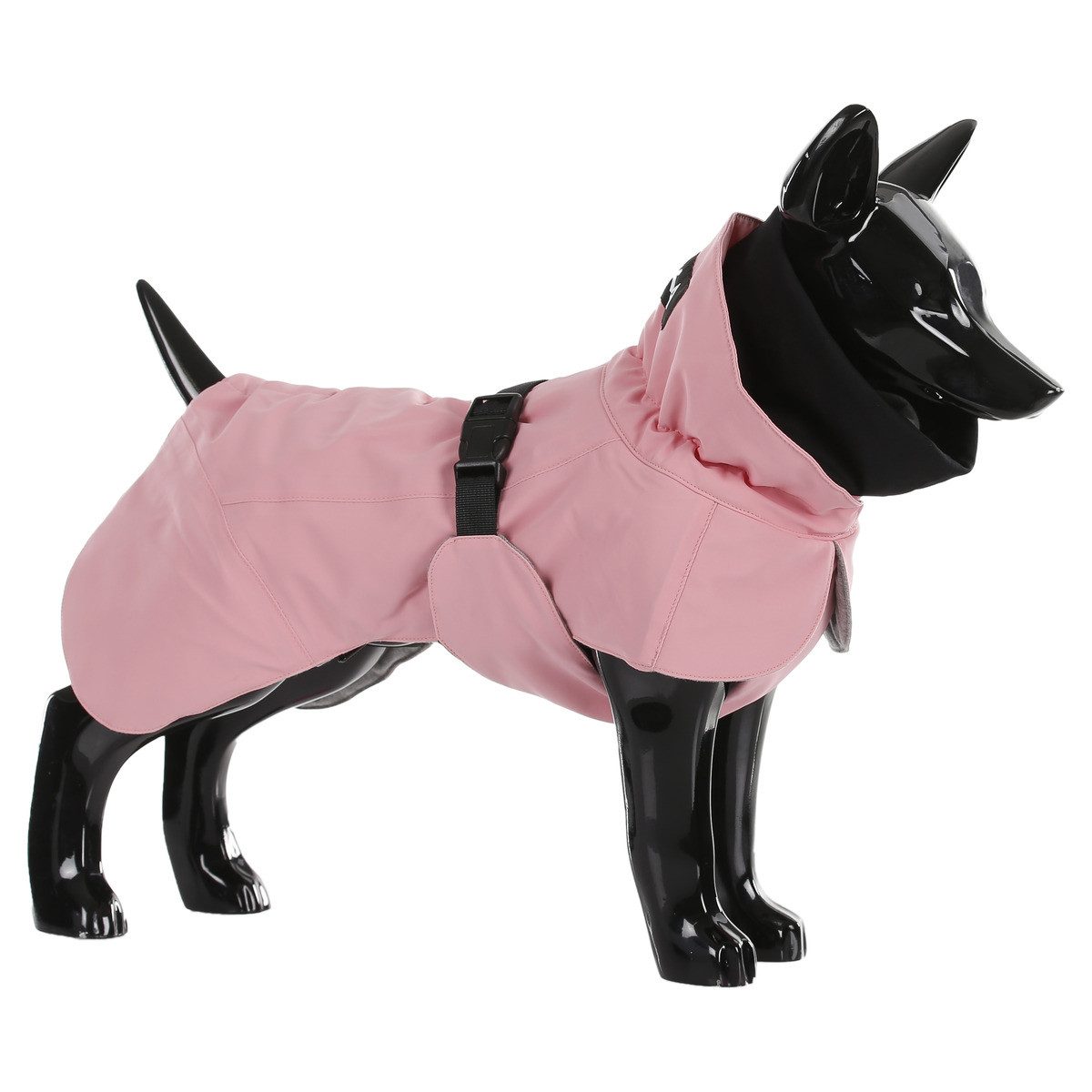 PAIKKA Hundemantel Hunde Winter-Jacke reflektierend "Visibility" pink