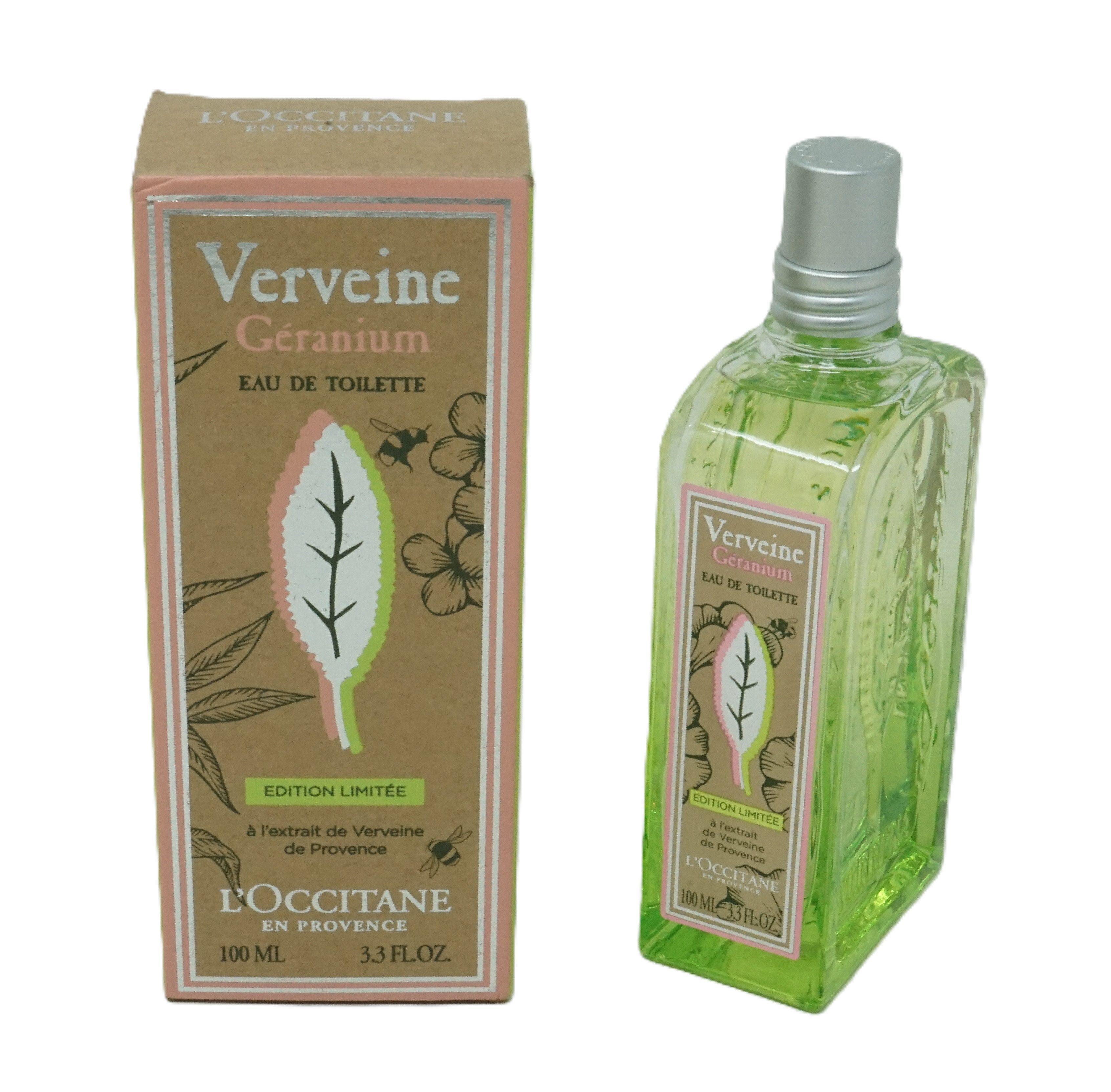 L'OCCITANE Eau de Toilette L'Occitane Verveine Geranium Edition Limitee Eau de Toilette 100 ml