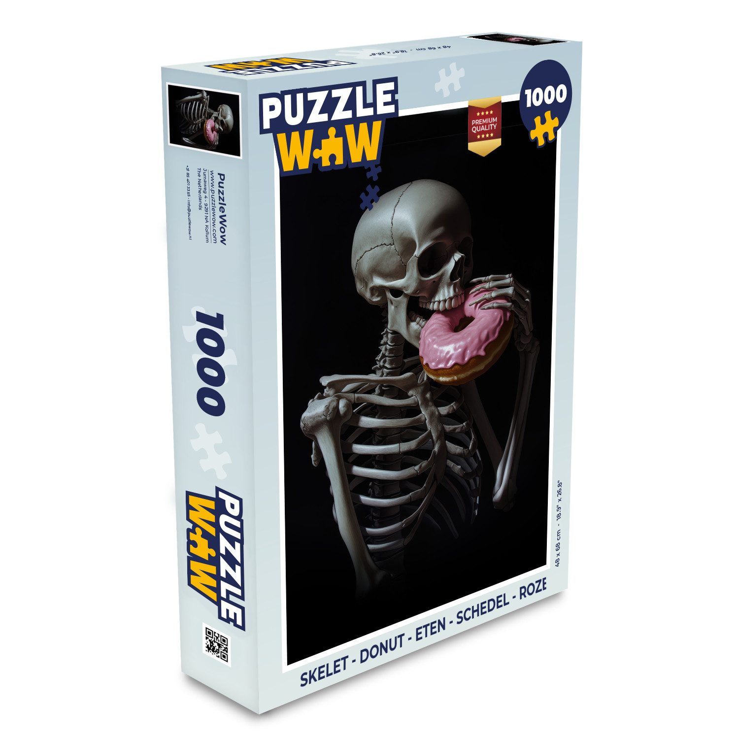 MuchoWow Puzzle Skelett - Donut - günstig online kaufen