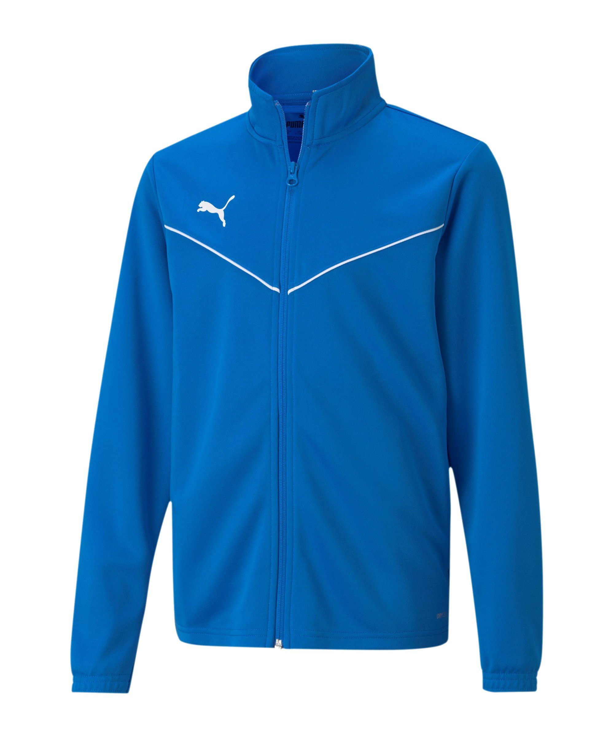 PUMA Sweatjacke PUMA teamRISE Poly Trainingsjacke Kids Polyester
