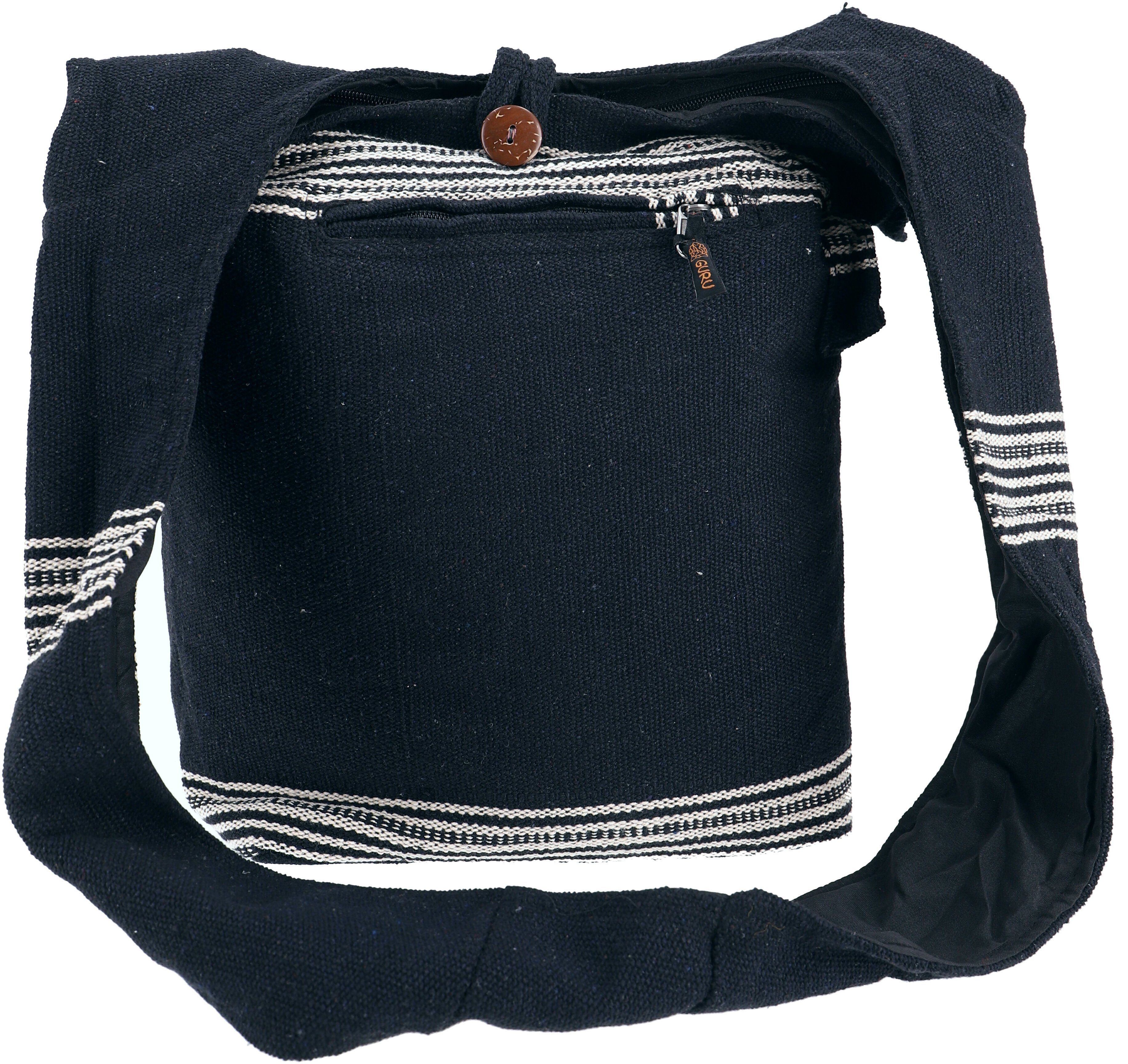 Guru-Shop Schultertasche Ethno Schulterbeutel, Nepal Tasche - Modell 8