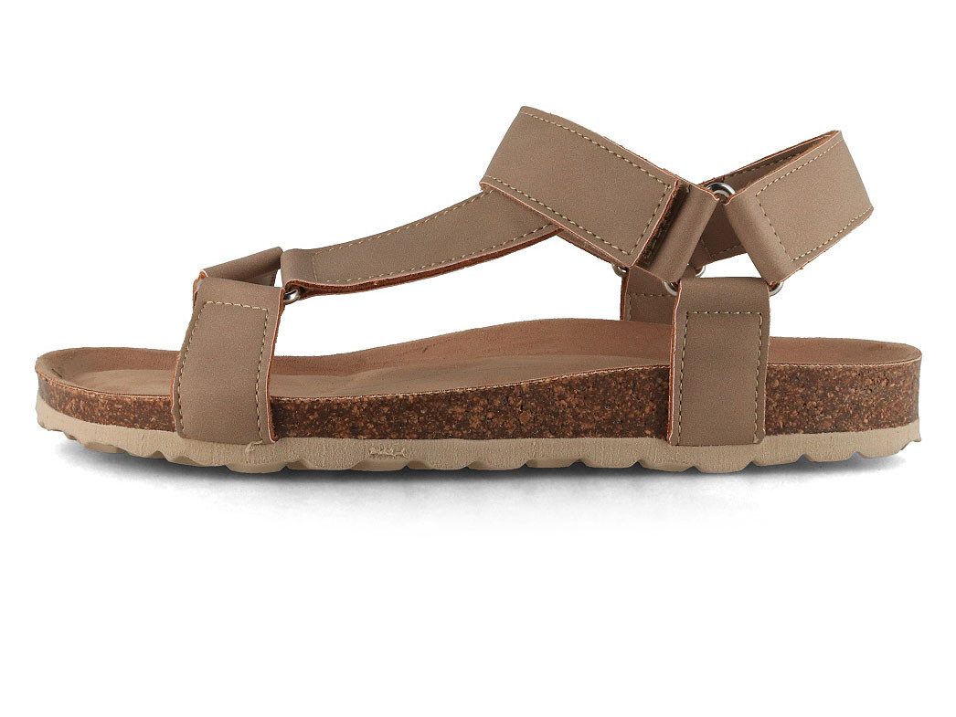 thies Eco Bio Trek Damen Sandalen, elgrey Hausschuh