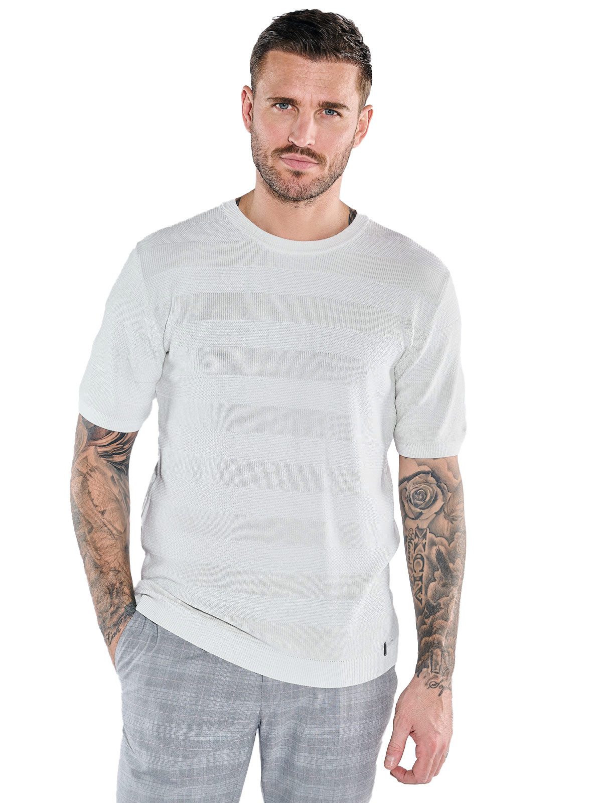 emilio adani Poloshirt T-Shirt aus Strick günstig online kaufen