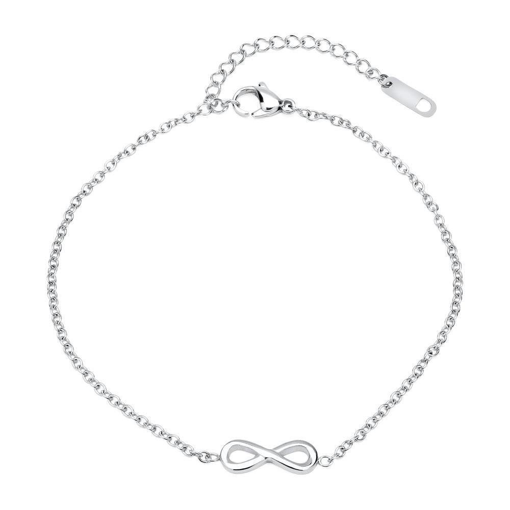 Unique Fußkette Fußkette mit Infinity Symbol A5010