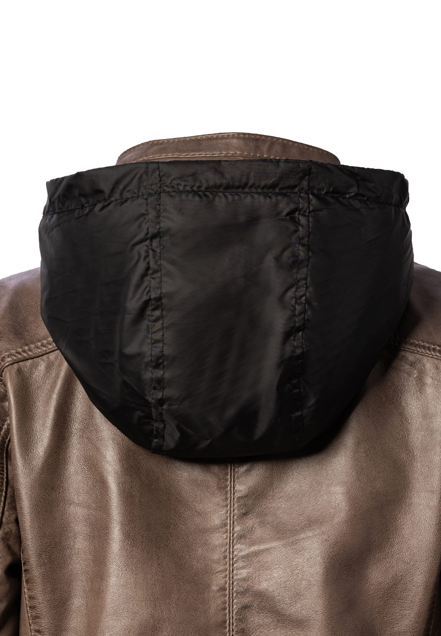 CBL Lederjacke MQ-45533 mit reißverschlusstaschen