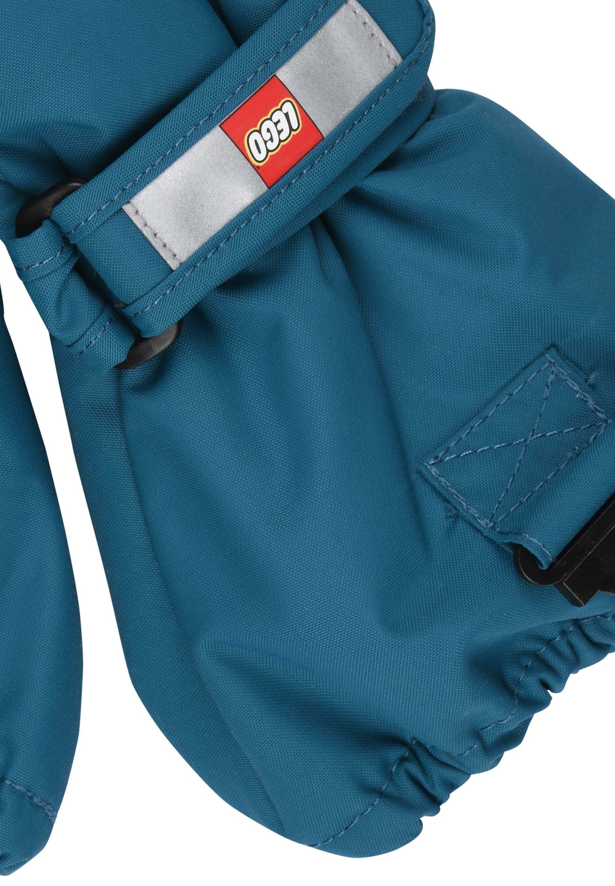 LEGO® Wear Multisporthandschuhe Wasserdicht, 700 blue und Warm Skihandschuhe LWATLIN