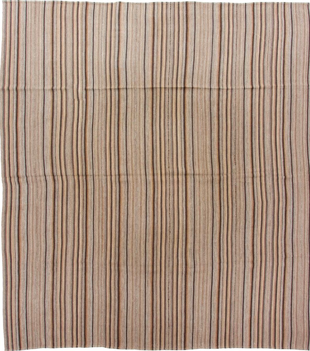 Orientteppich Kelim Fars Bidjar Antik 323x338 Handgewebter Orientteppich, Nain Trading, rechteckig, Höhe: 4 mm | Kurzflor-Teppiche