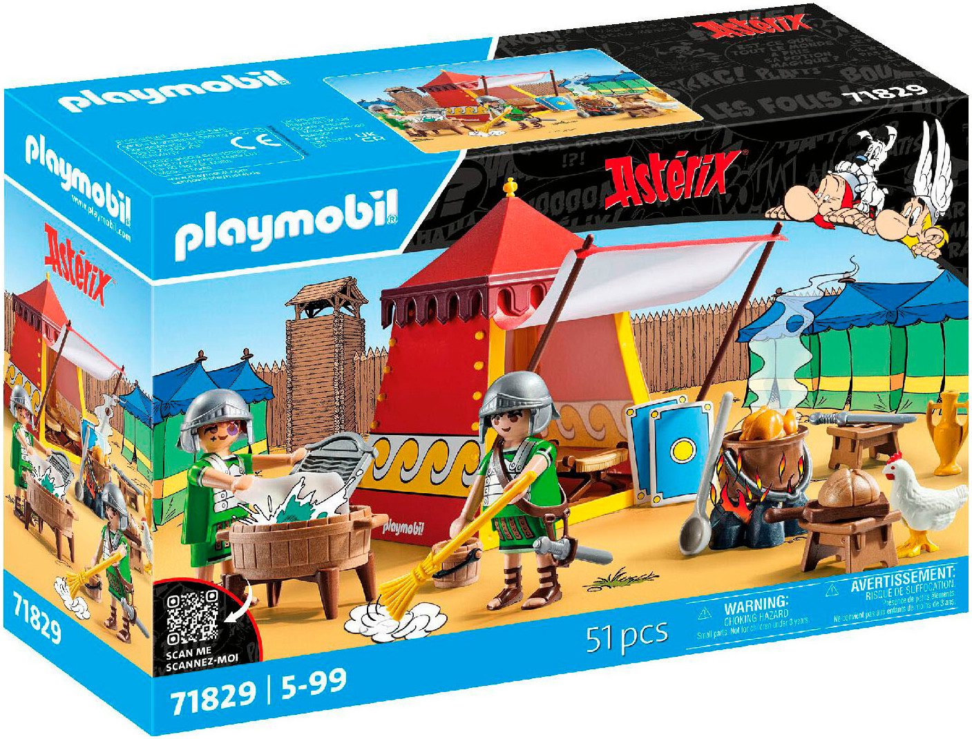 Playmobil® Asterix: Legionärszelt (71829), Playmobil Asterix Konstruktions- günstig online kaufen