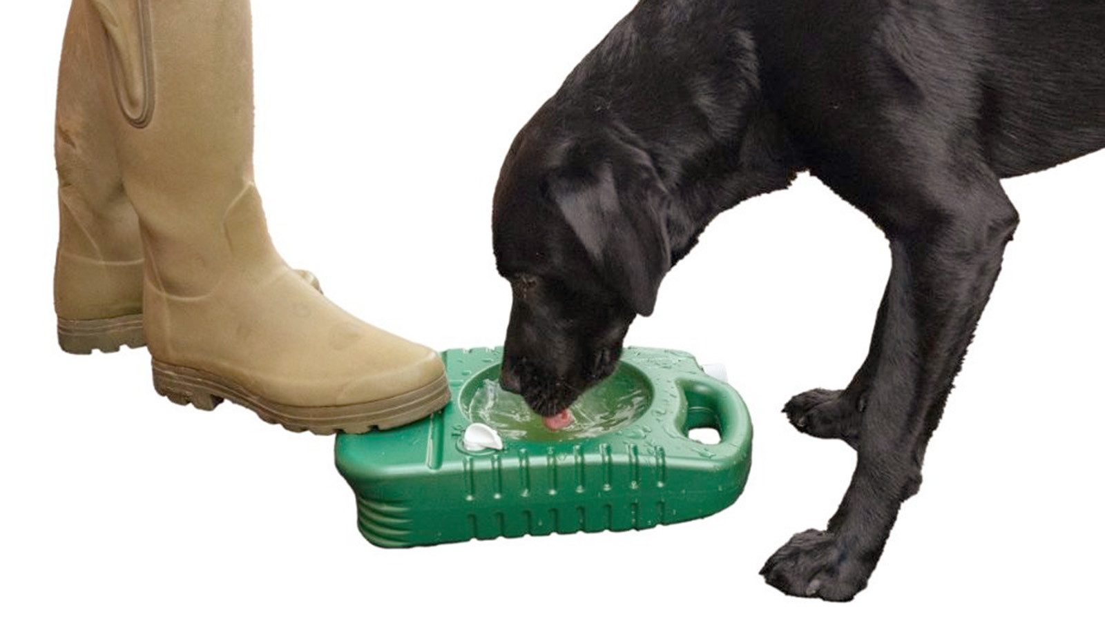 AKAH Hunde-Futterspender Portable 4 L Hunde-Porta Bowl – Futter- & Wasserspender für Outdoor