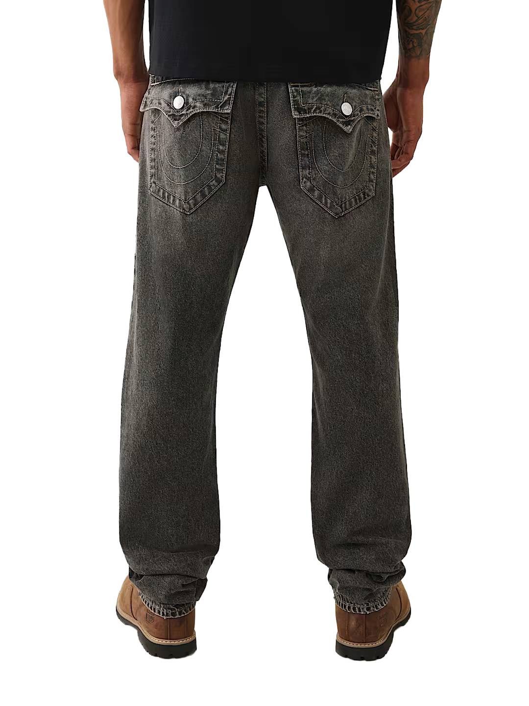 True Religion Straight-Jeans Jeans True Religion Ricky SN Flap TR 34I Five-Pocket-Style