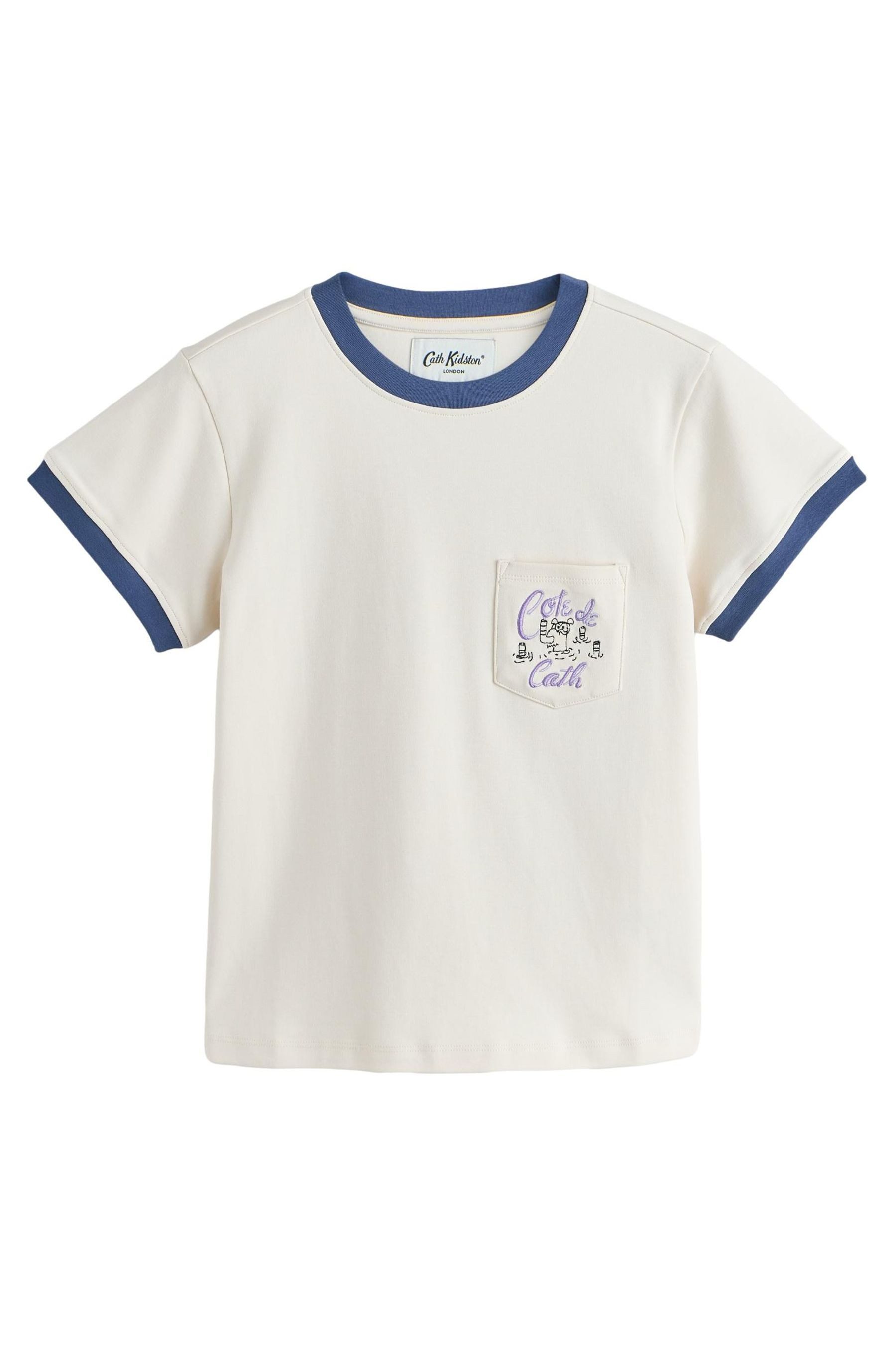 Cath Kidston T-Shirt Cath Kidston Stanley-T-Shirt mit Grafik (1-tlg)