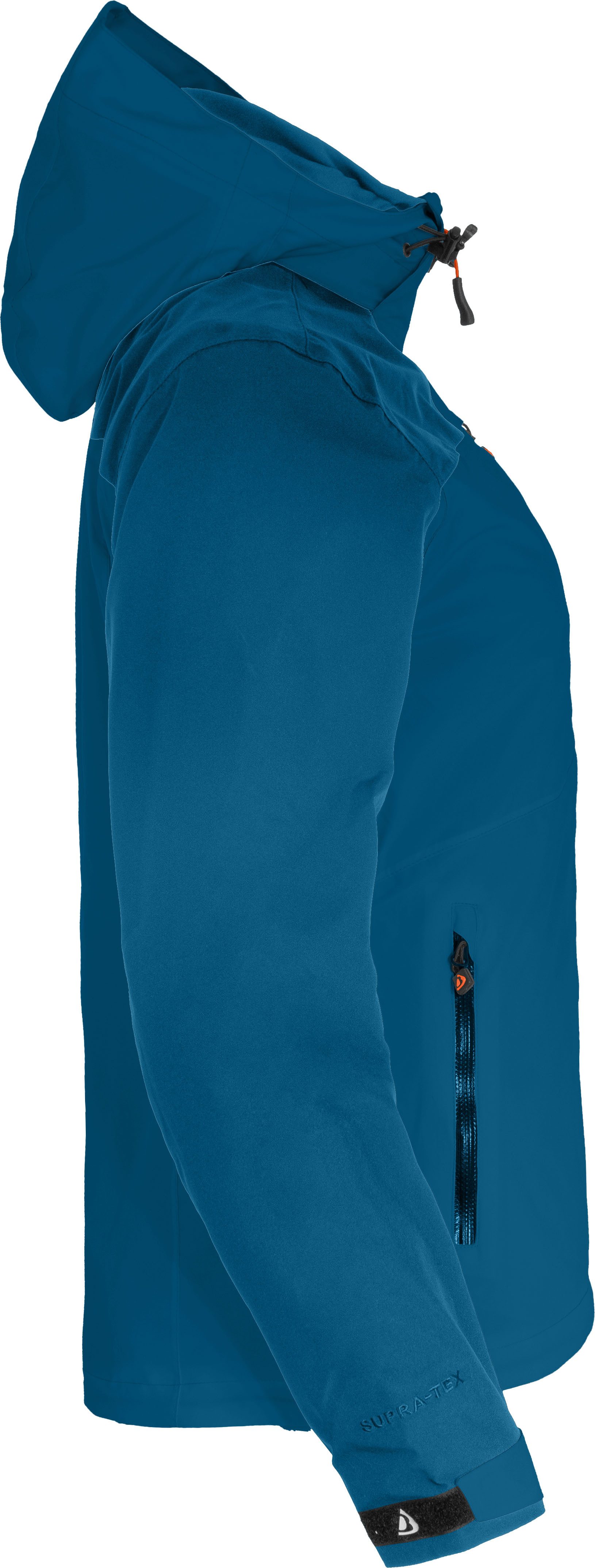 Bergson Regenjacke KURRIKA Damen Regenjacke, Netzfutter, 20000 mm Wassersäule, Kurzgrößen, saphi – Bild 3 von 5