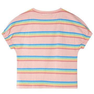 vidaXL T-Shirt Kinder-T-Shirt Pfirsichrosa 140