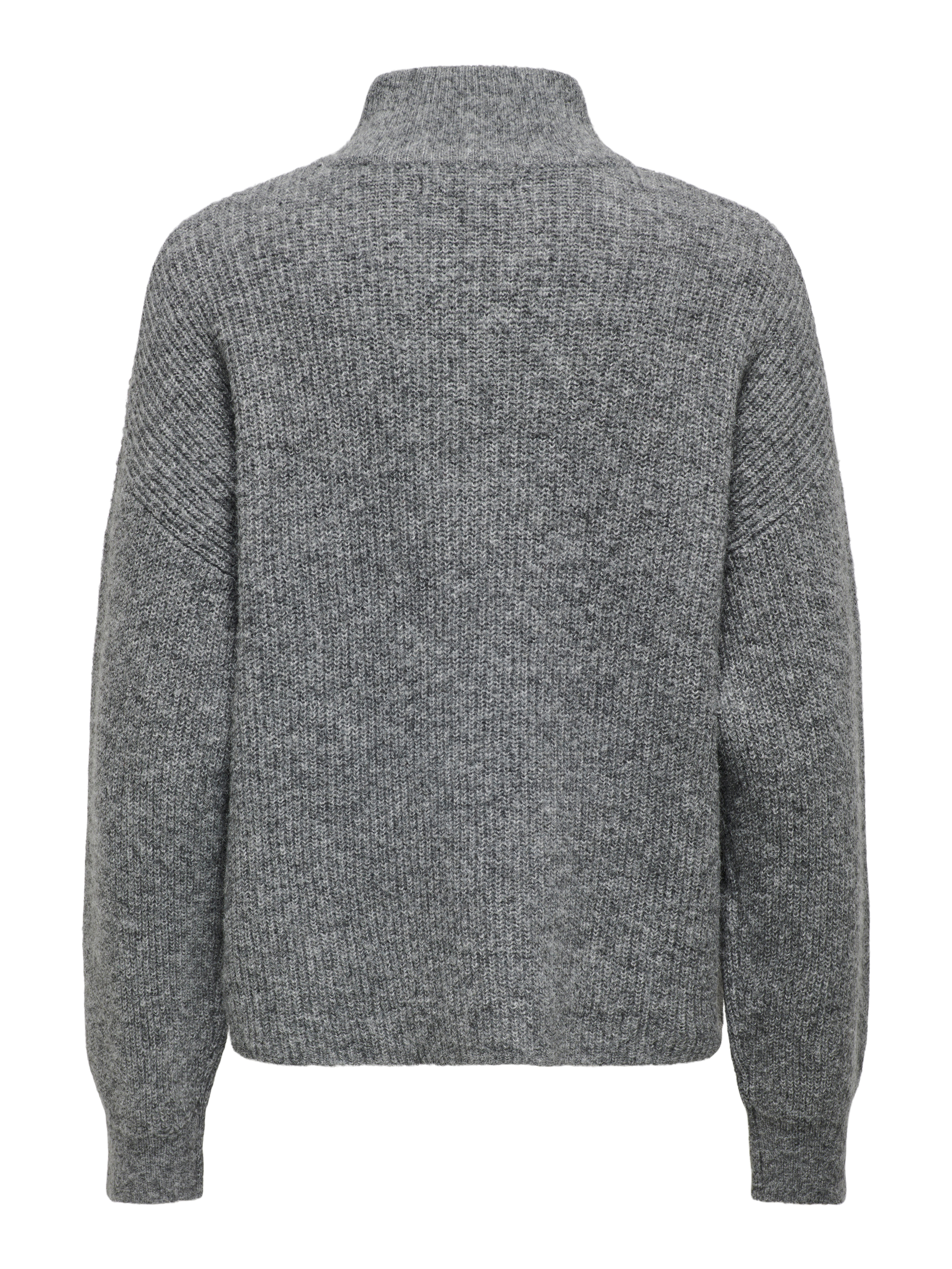 ONLY Strickpullover ONLTOKYO SOLID L/S ZIP PULLOVER KNT NOOS