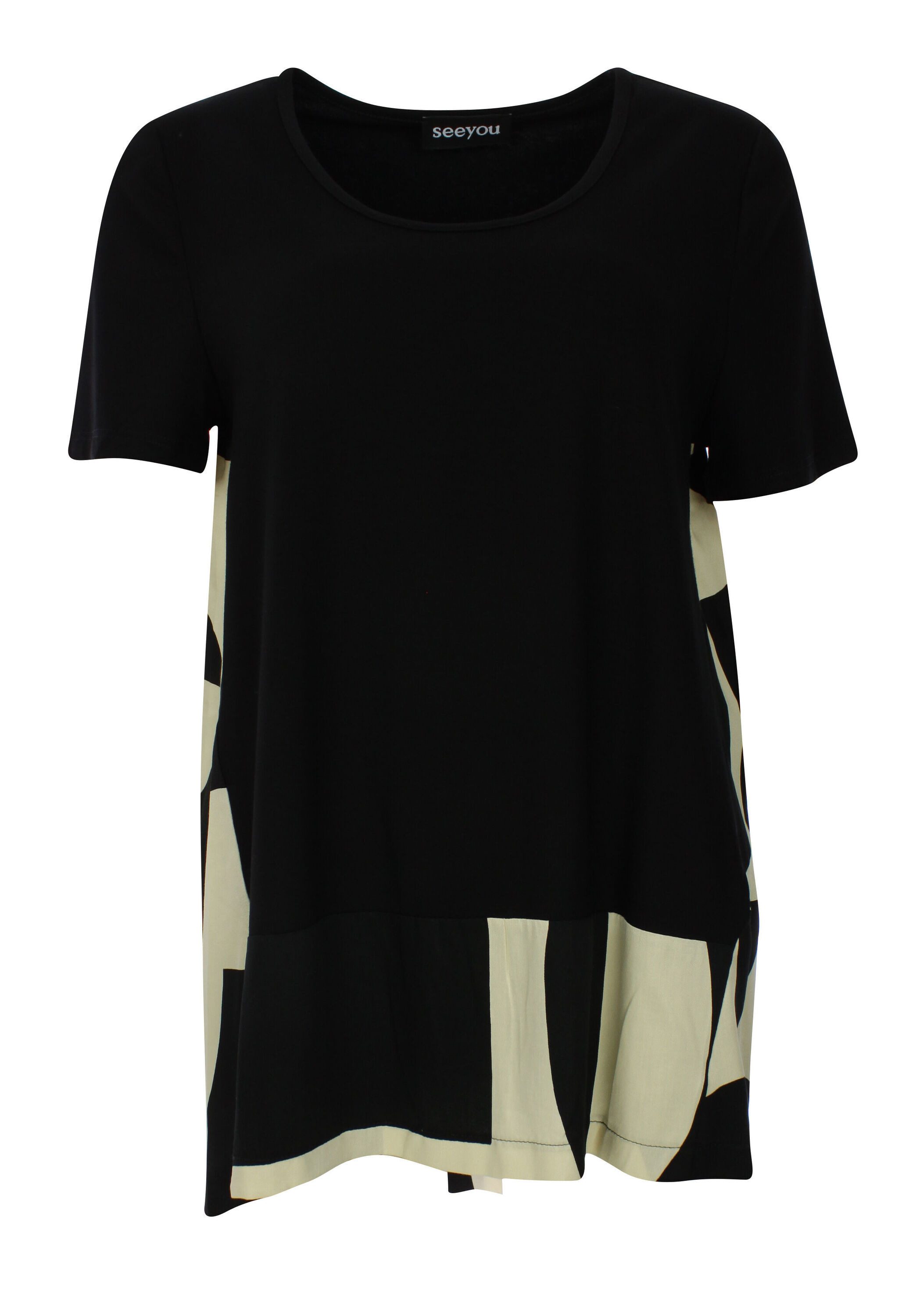 seeyou Longshirt (1-tlg) mit grafischem Muster günstig online kaufen