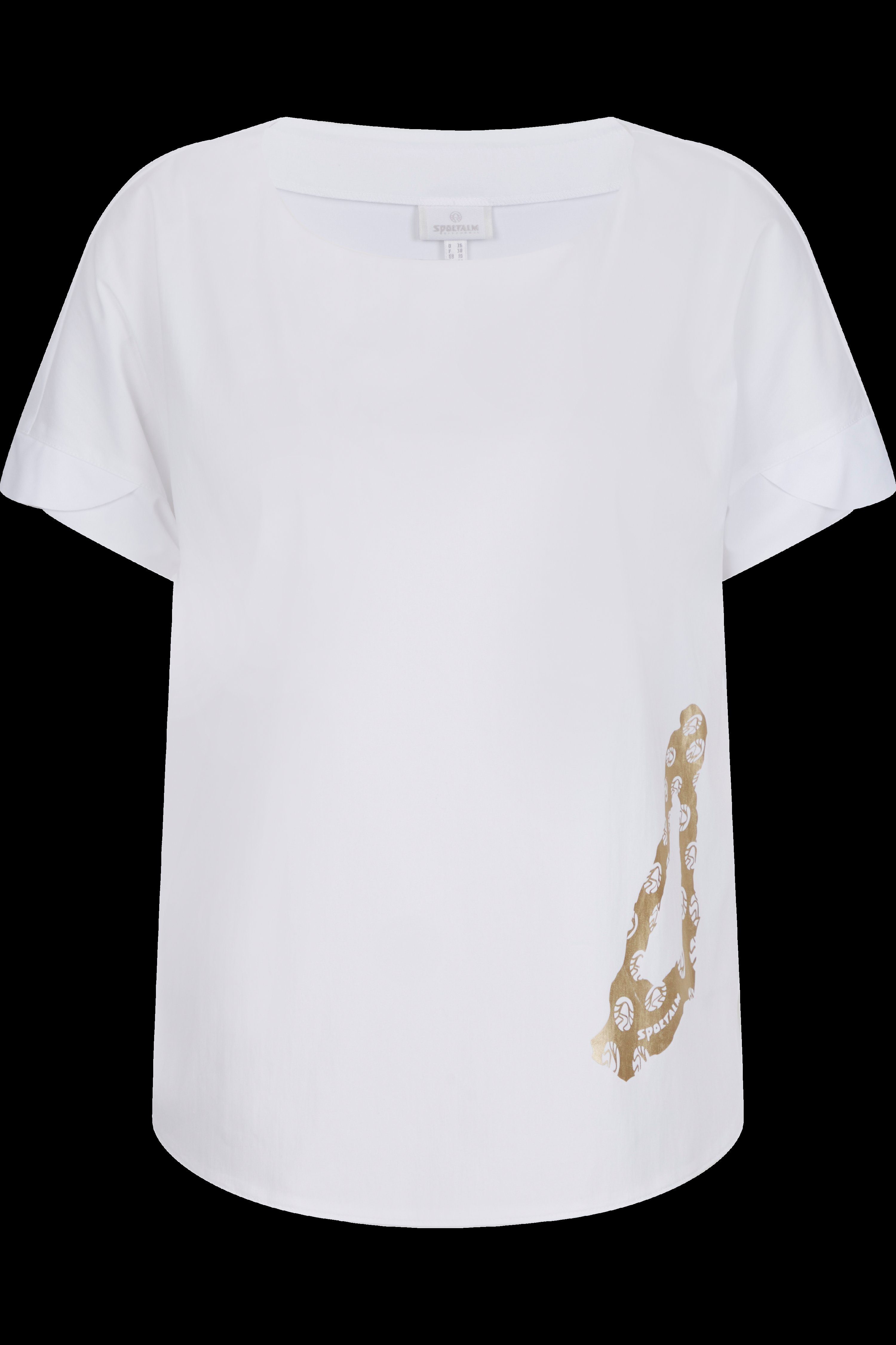 Sportalm Kitzbühel Optical T-Shirt Gape White