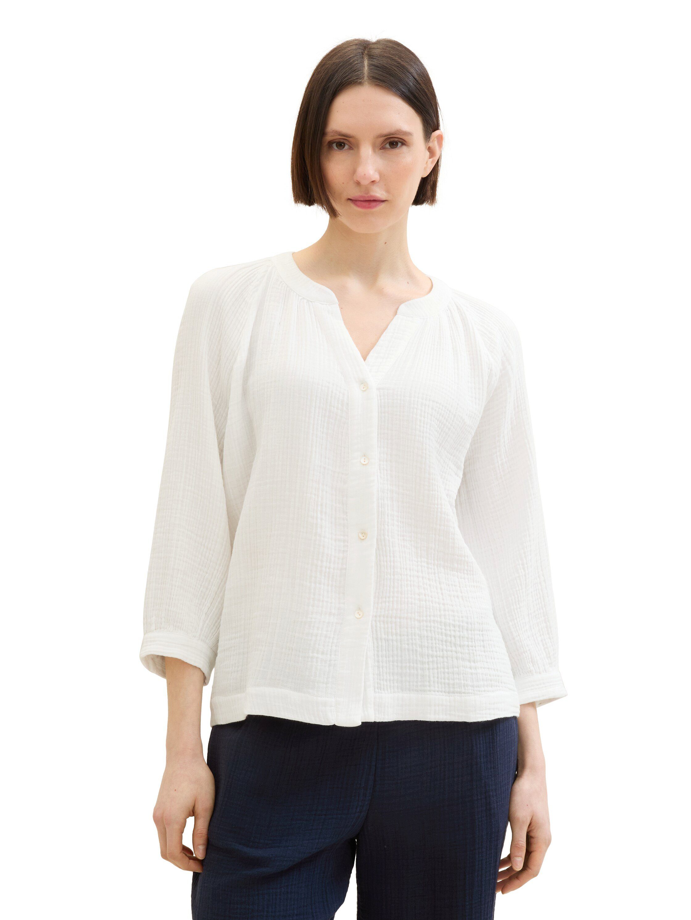 TOM TAILOR Crinklebluse in Crinkle-Optik günstig online kaufen