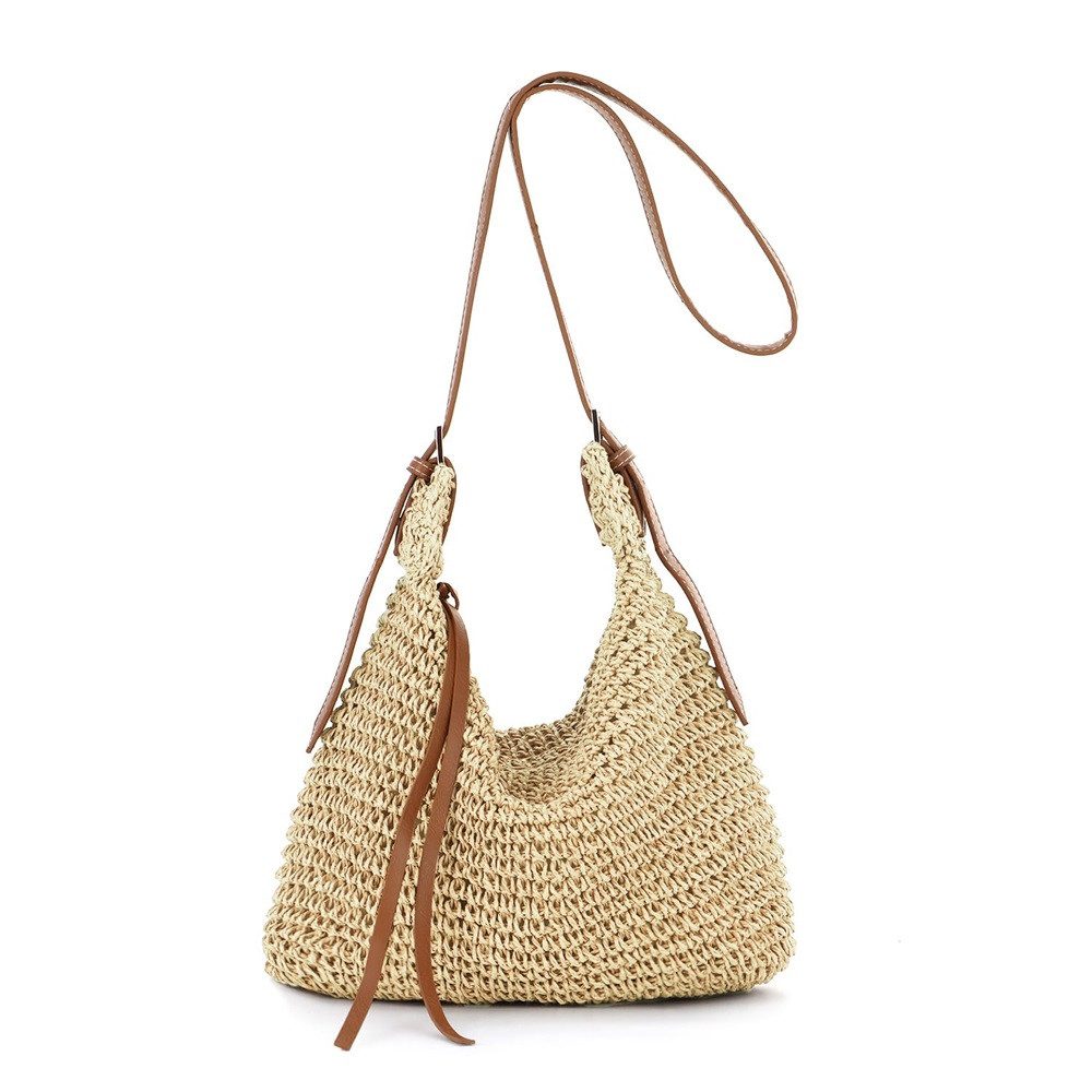 RWEUOQ Strandtasche Strohtasche Damen Sommerliche Umhängetasche günstig online kaufen