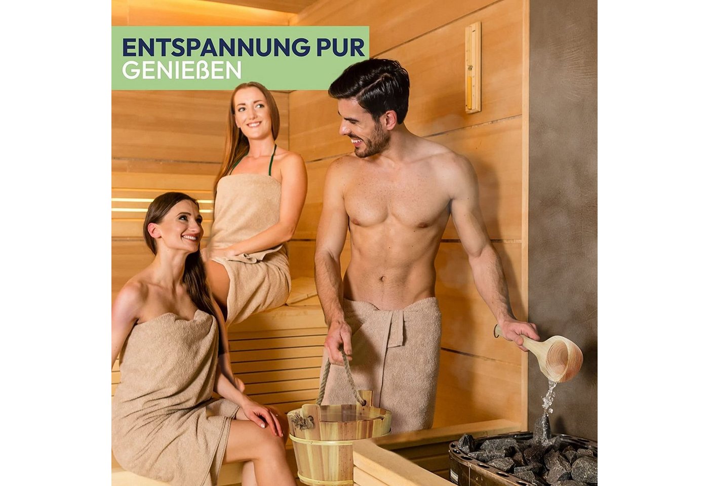 Thumbnail - kela Sauna-Aufgussset (2-tlg) mit Holzkelle