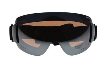 Gamswild Skibrille UV400 Skibrille Gletscherbrille Snowboardbrille Sonnenbrille ANTIFOG, Damen Herren Unisex Modell WS9140 in orange, blau