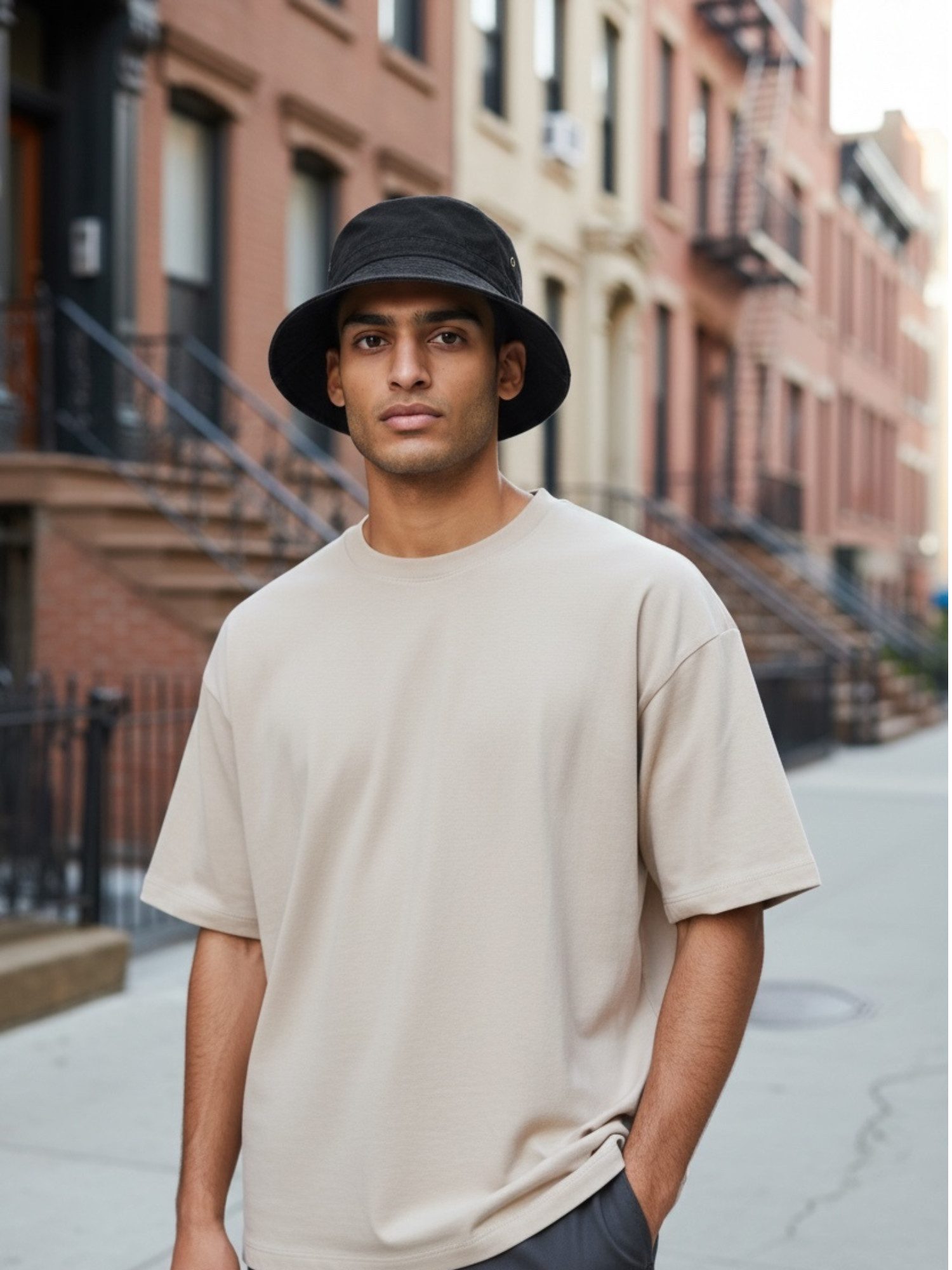 Taschen4life Fischerhut Anglerhut Bucket Hat, Sommer Cap, unisex, Baumwolle – Bild 5 von 5