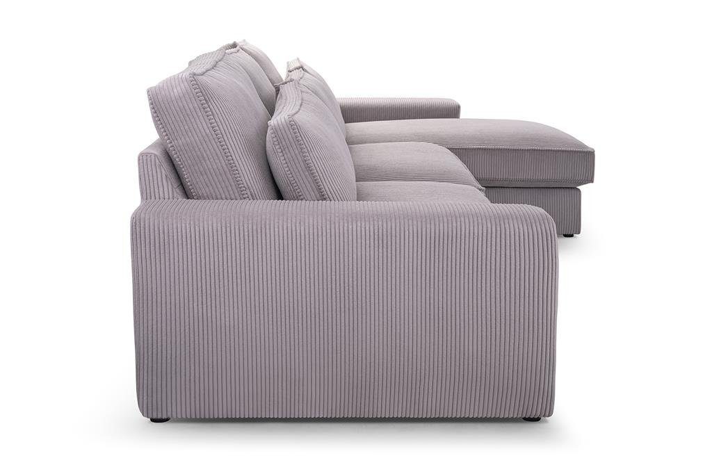 Compleo Ecksofa JACO, ecke x blau x cm im 89 176 L-Form 308 Design, modernes