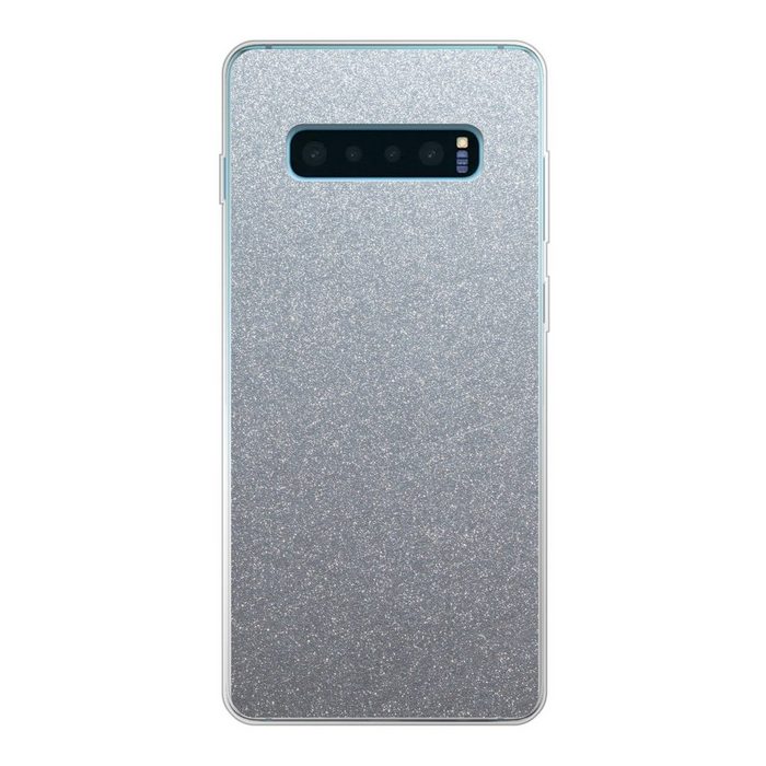 MuchoWow Handyhülle Metalldruck - Aluminium - Tupfen Phone Case Handyhülle Samsung Galaxy S10 Lite Silikon Schutzhülle