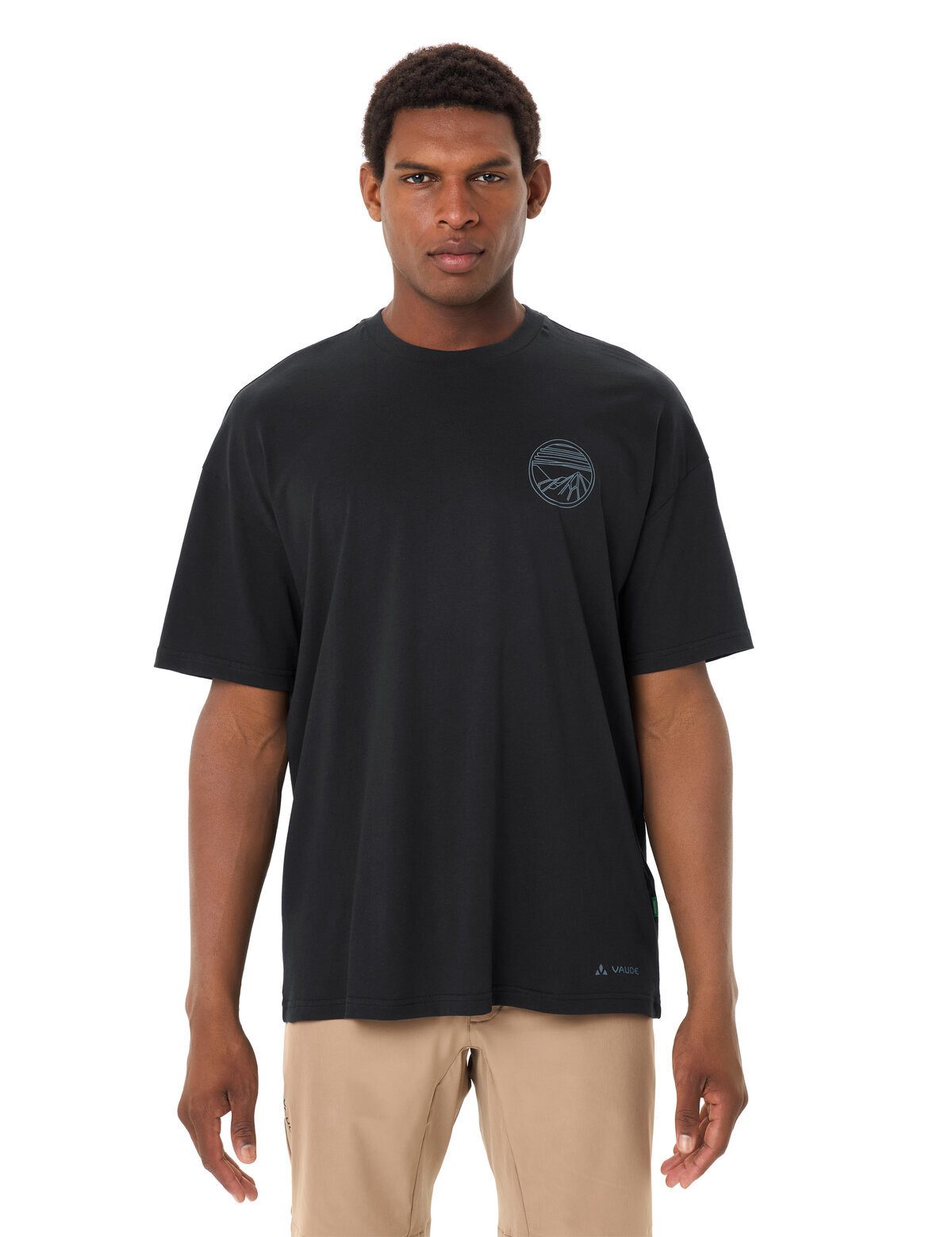VAUDE T-Shirt Men's Cyclist Casual Shirt (1-tlg) atmungsaktives und schnelltrocknendes Radshirt