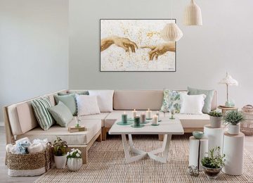 KUNSTLOFT Gemälde Ein Ebenbild Gottes 100x70 cm, Leinwandbild 100% HANDGEMALT Wandbild Wohnzimmer