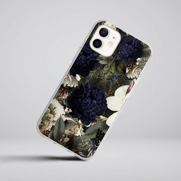 DeinDesign Handyhülle Utart Vintage Blumen Natur Blumen, Apple iPhone 12 Silikon Hülle Bumper Case Handy Schutzhülle