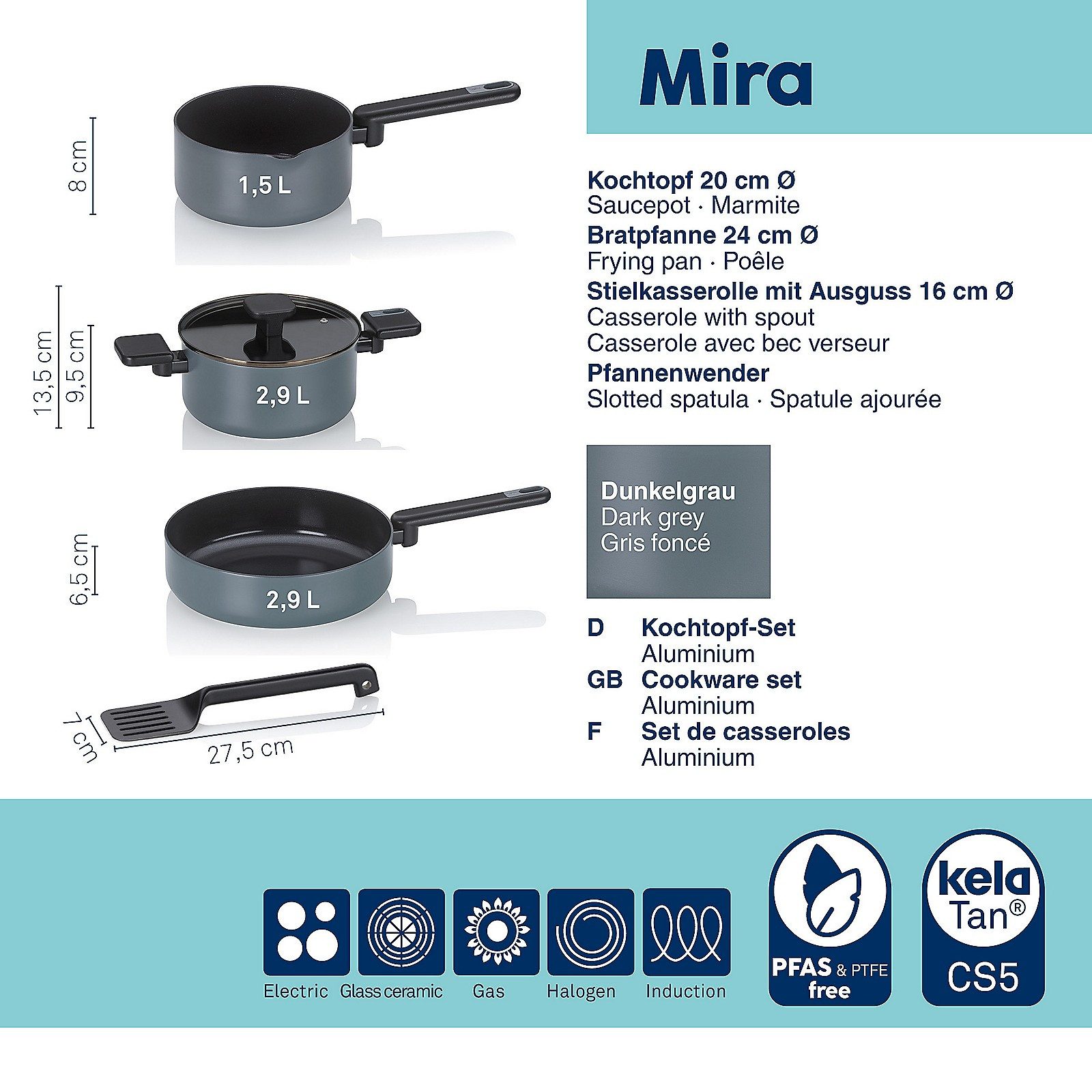 kela Kochtopf Mira