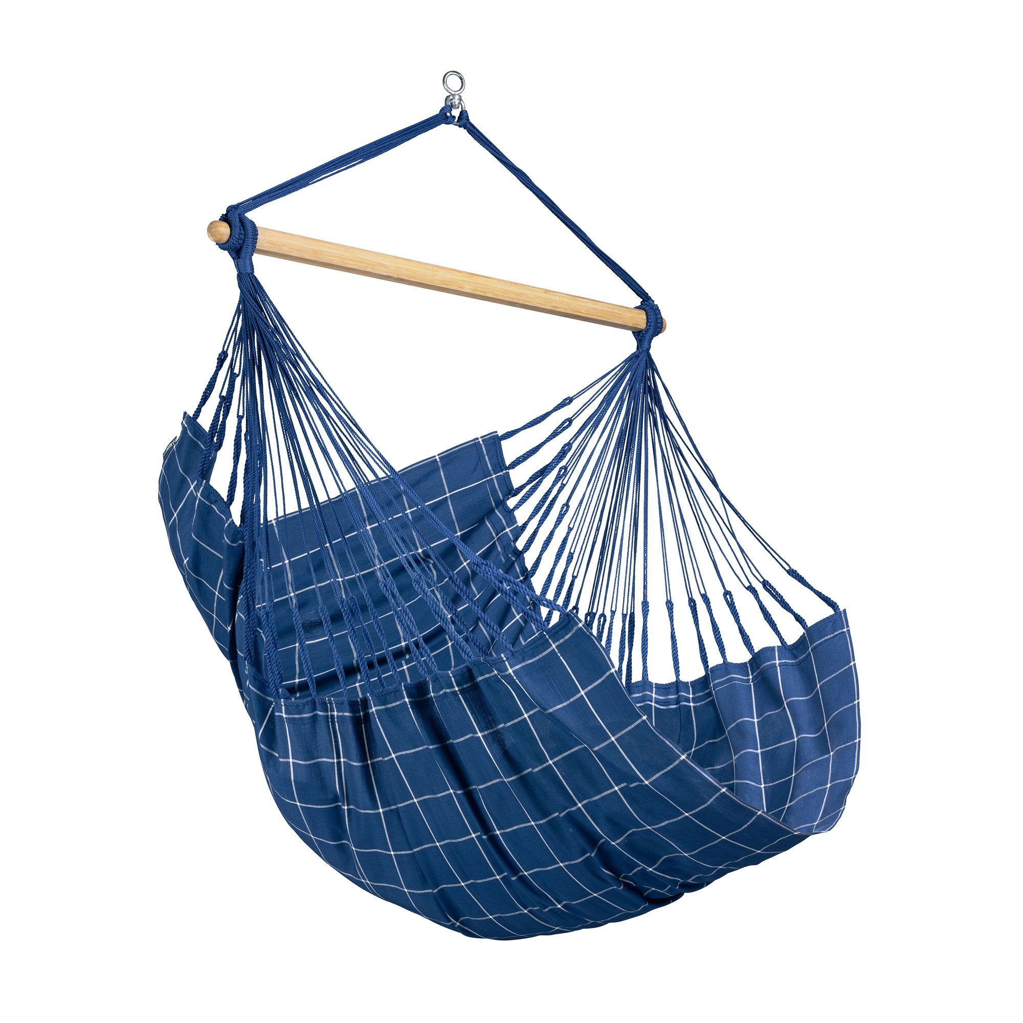 La Siesta Hängestuhl Hängestuhl Domingo Marine - Wetterbeständiger Hängestuhl Comfort Size, Hochwertige Qualität