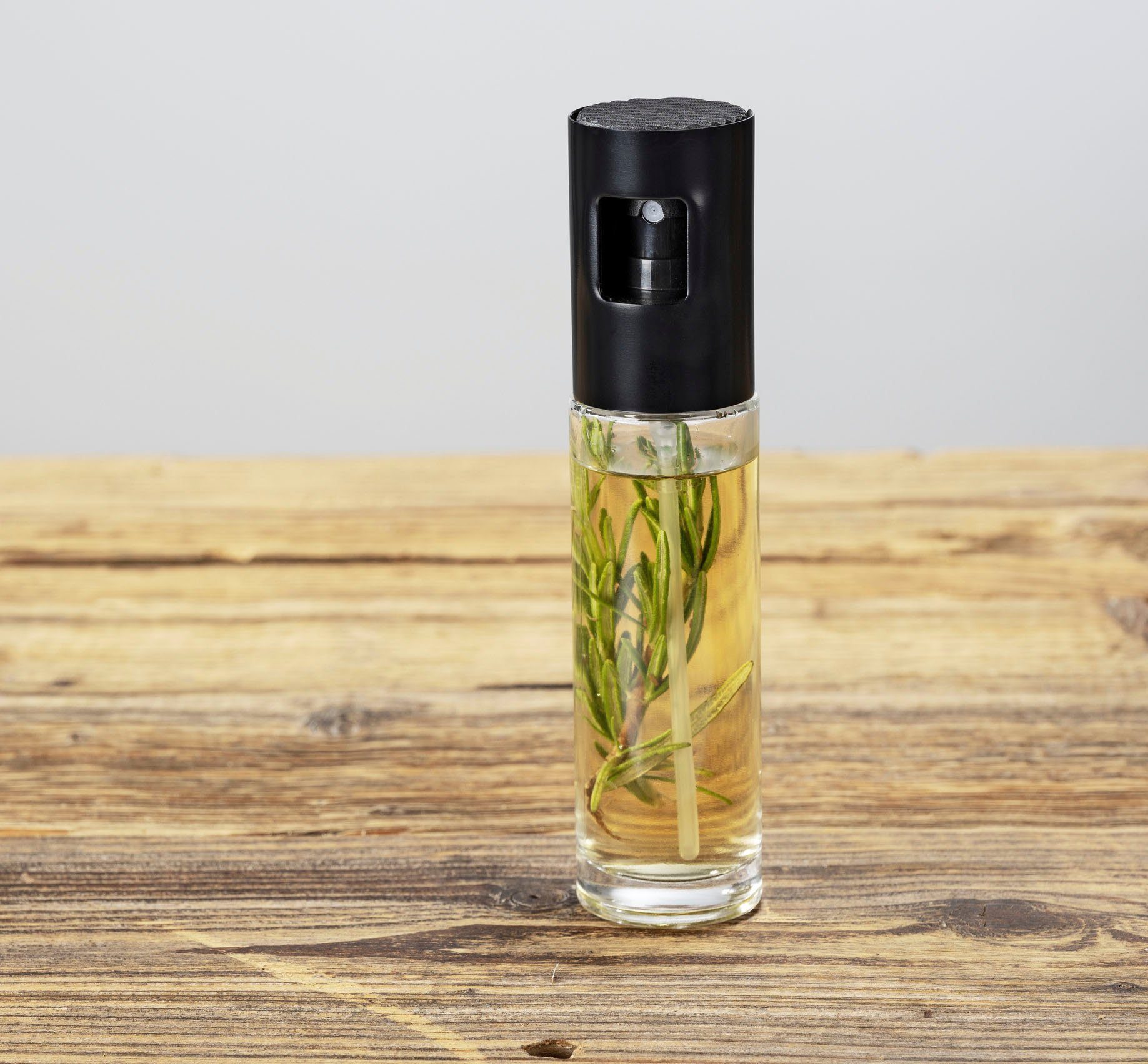 WENKO Ölspender Modell Nevo, (Set, 2-tlg), Sprüher für Öl & Essig, Sprühkopf aus rostfreiem Edelstahl, je 100 ml