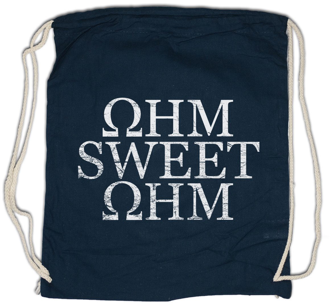 Turnbeutel Ohm Sweet Ohm Turnbeutel Widerstand Resistance Lehrer Fun Teacher