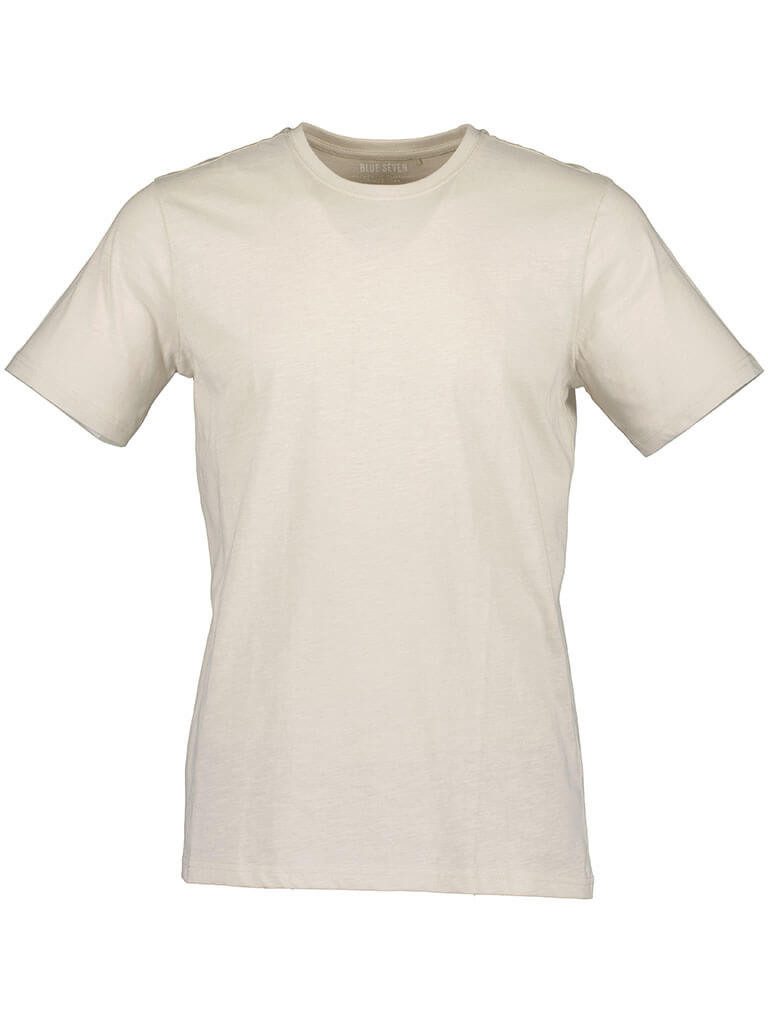 Blue Seven T-Shirt Herren Kurzarm-Shirt Unifarben günstig online kaufen